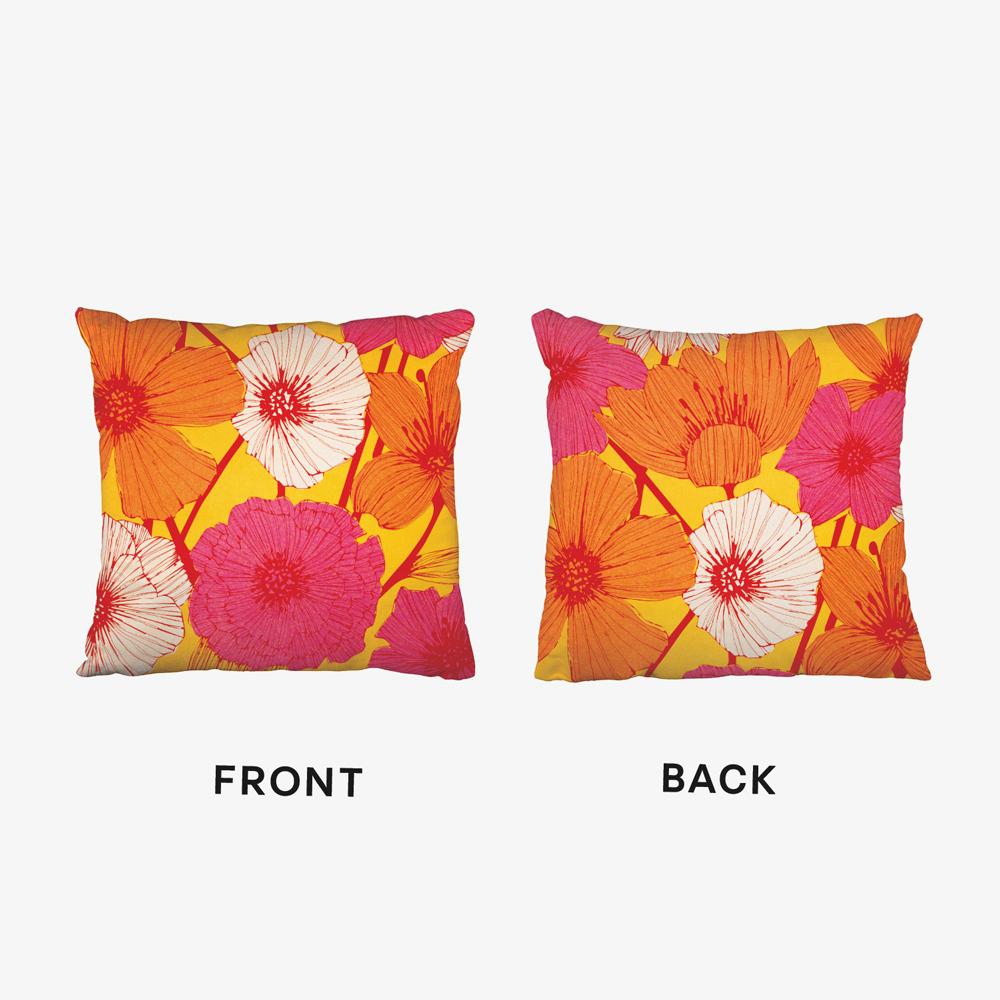 Summer Flowers Coussin