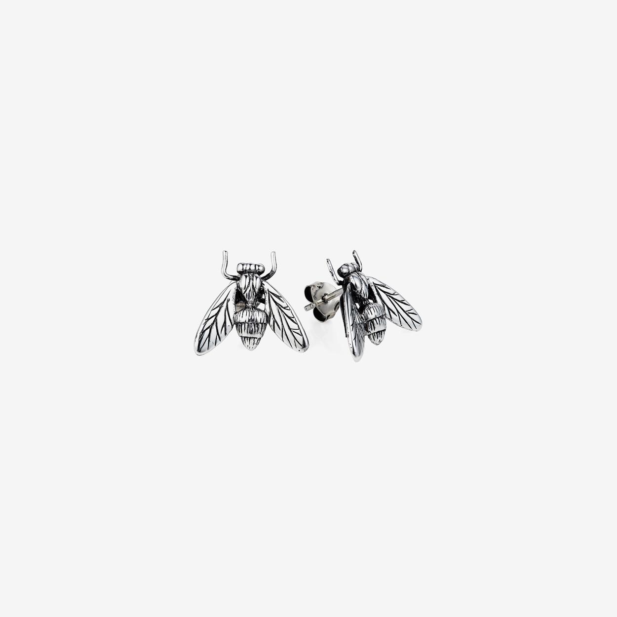 Hoverfly Ear Studs by Yasmin Everley Jewellery