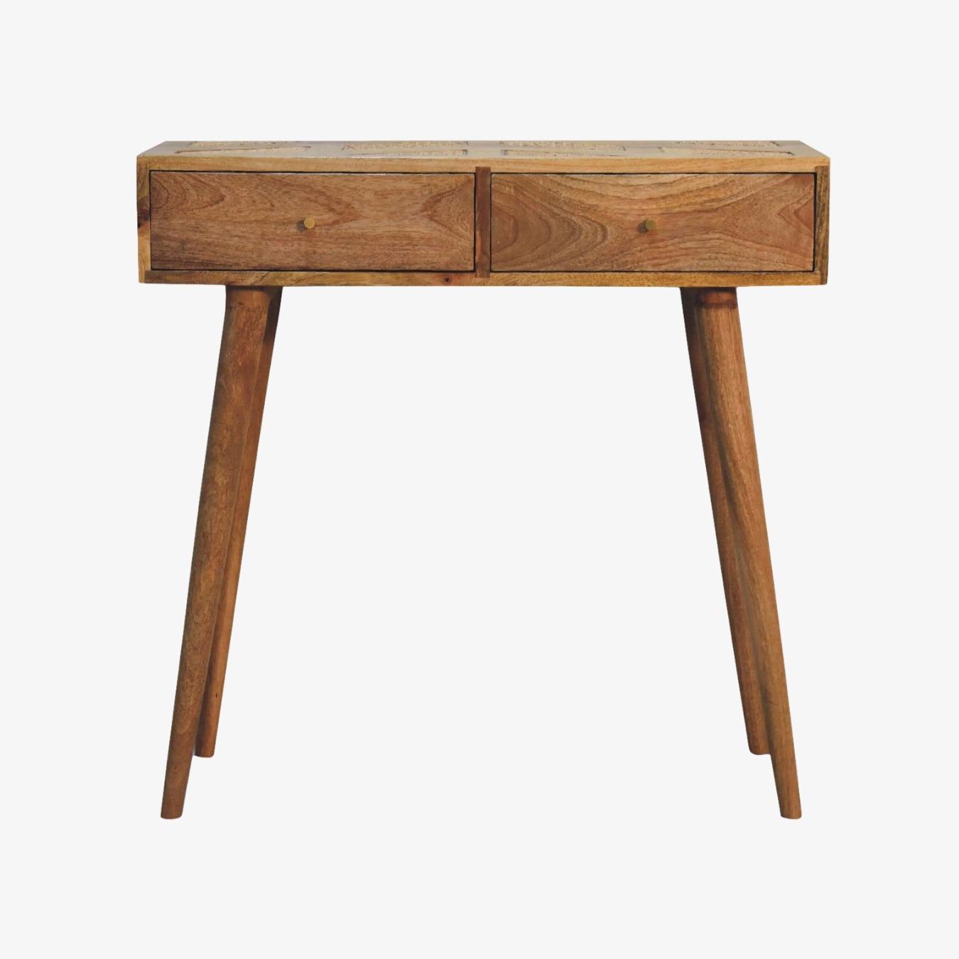 Woven Aztec Console Table by Artisan Furniture