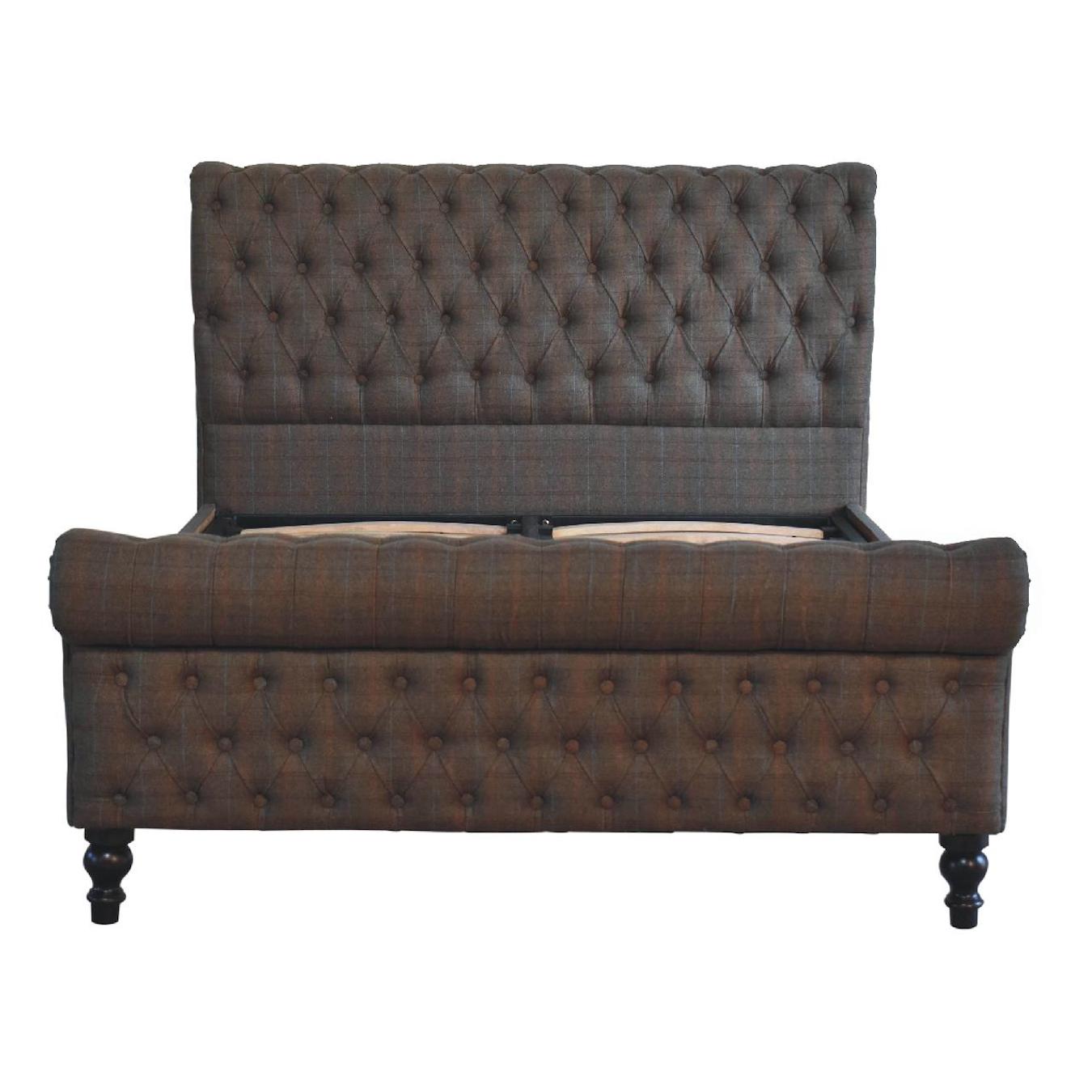 Multi Tweed Bed by Artisan Furniture