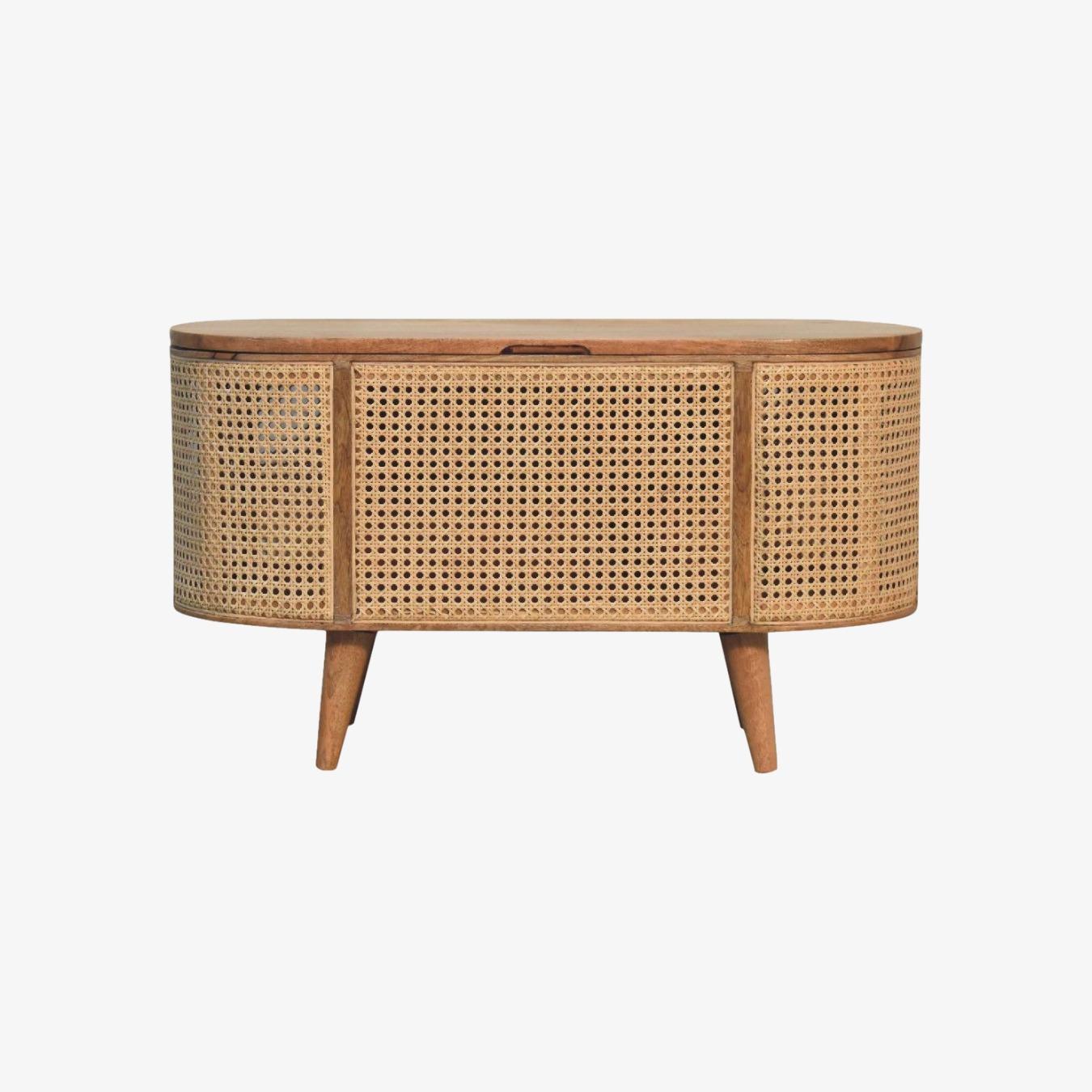 Larrisa Rounded Lid up Blanket Box by Artisan Furniture