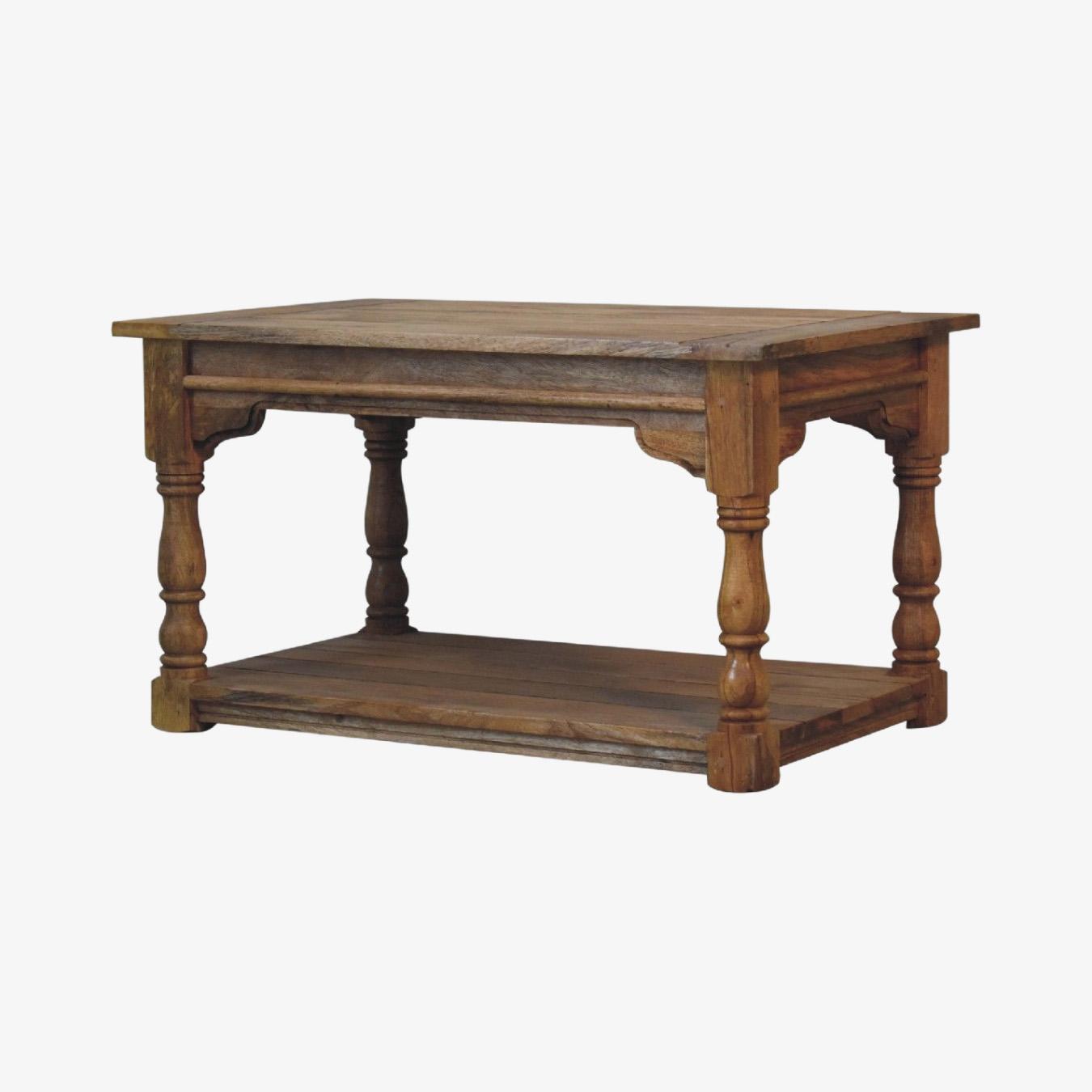 Granary Turned Coffee Table by Artisan Furniture