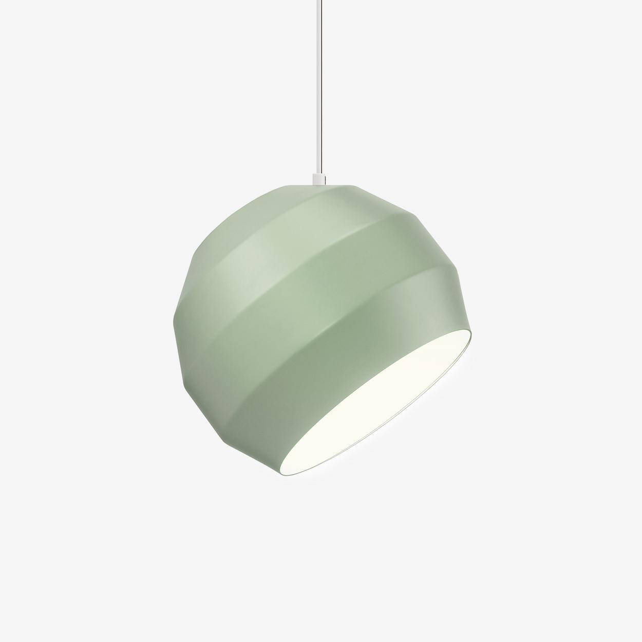 Pitch Pendant Light in Green by Vitamin