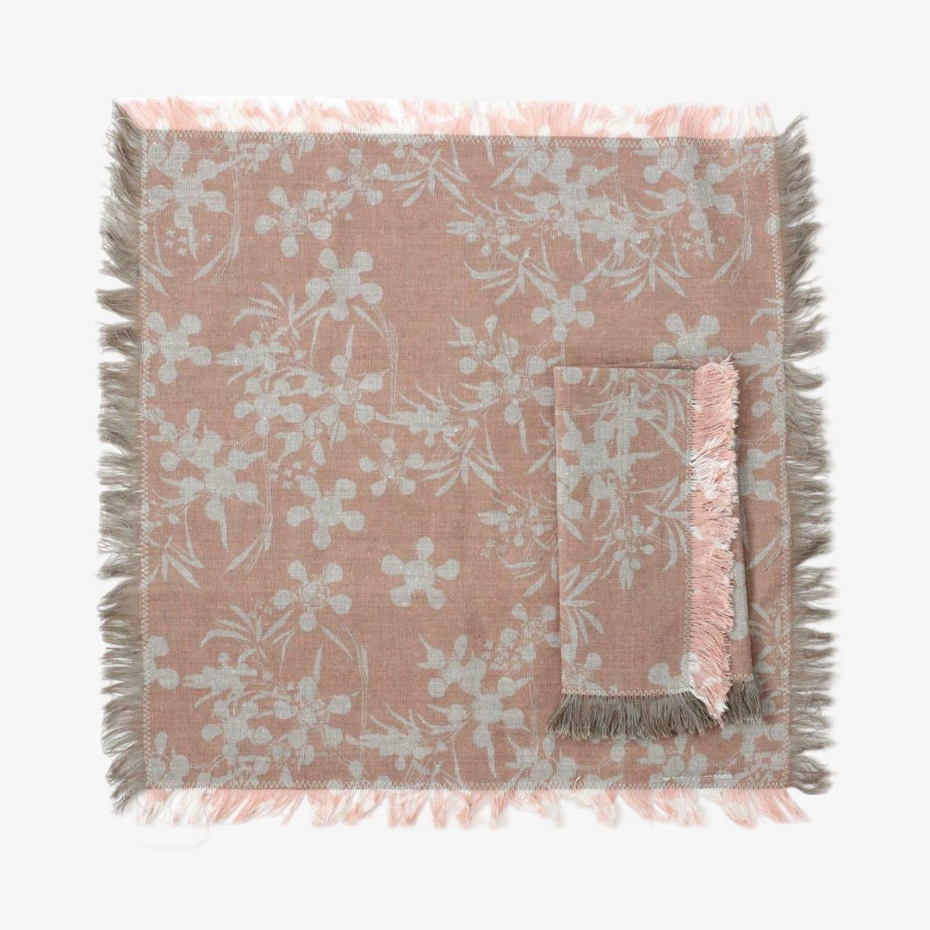 Myrtle Napkin - Clay - Set of 4 by Raine & Humble