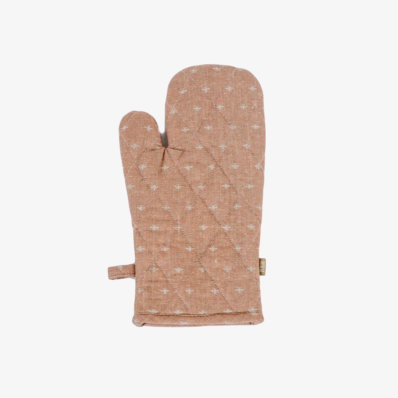 Wild Bee Single Oven Glove - Clay by Raine & Humble