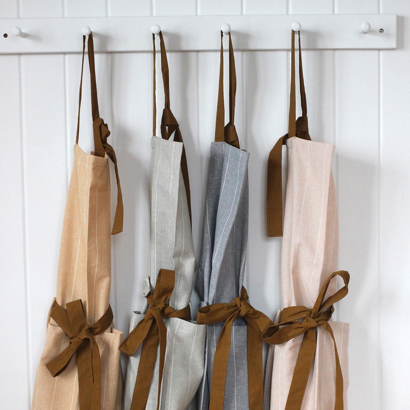 Wild Stripe Apron - Sage by Raine & Humble