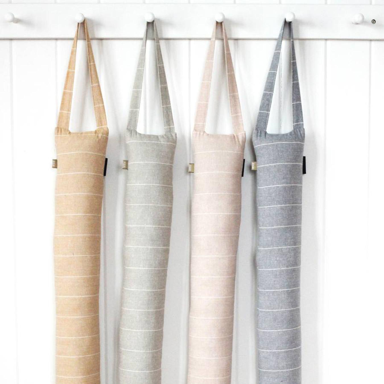 Wild Stripe Draught Stopper - Clay by Raine & Humble