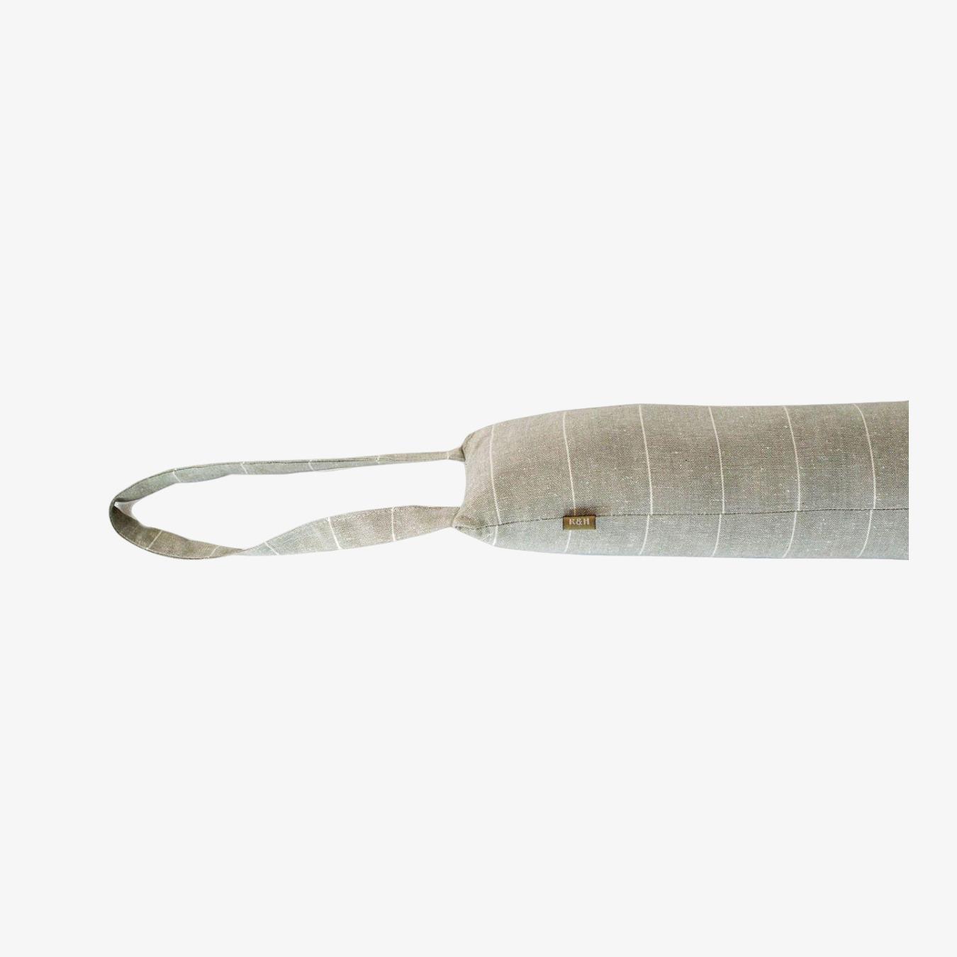 Wild Stripe Draught Stopper - Sage by Raine & Humble