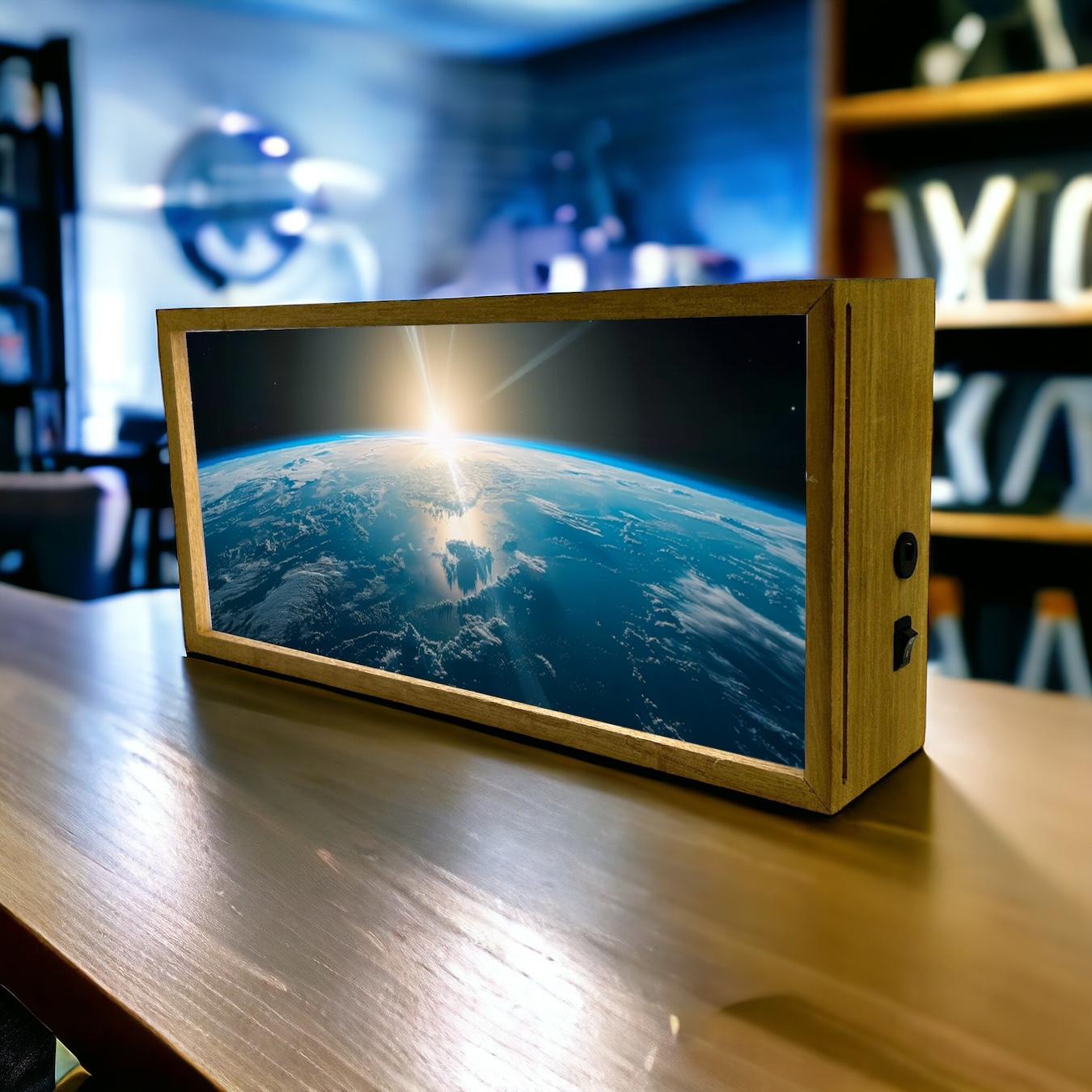 Light Box Home - Earth Horizon by Echo Three