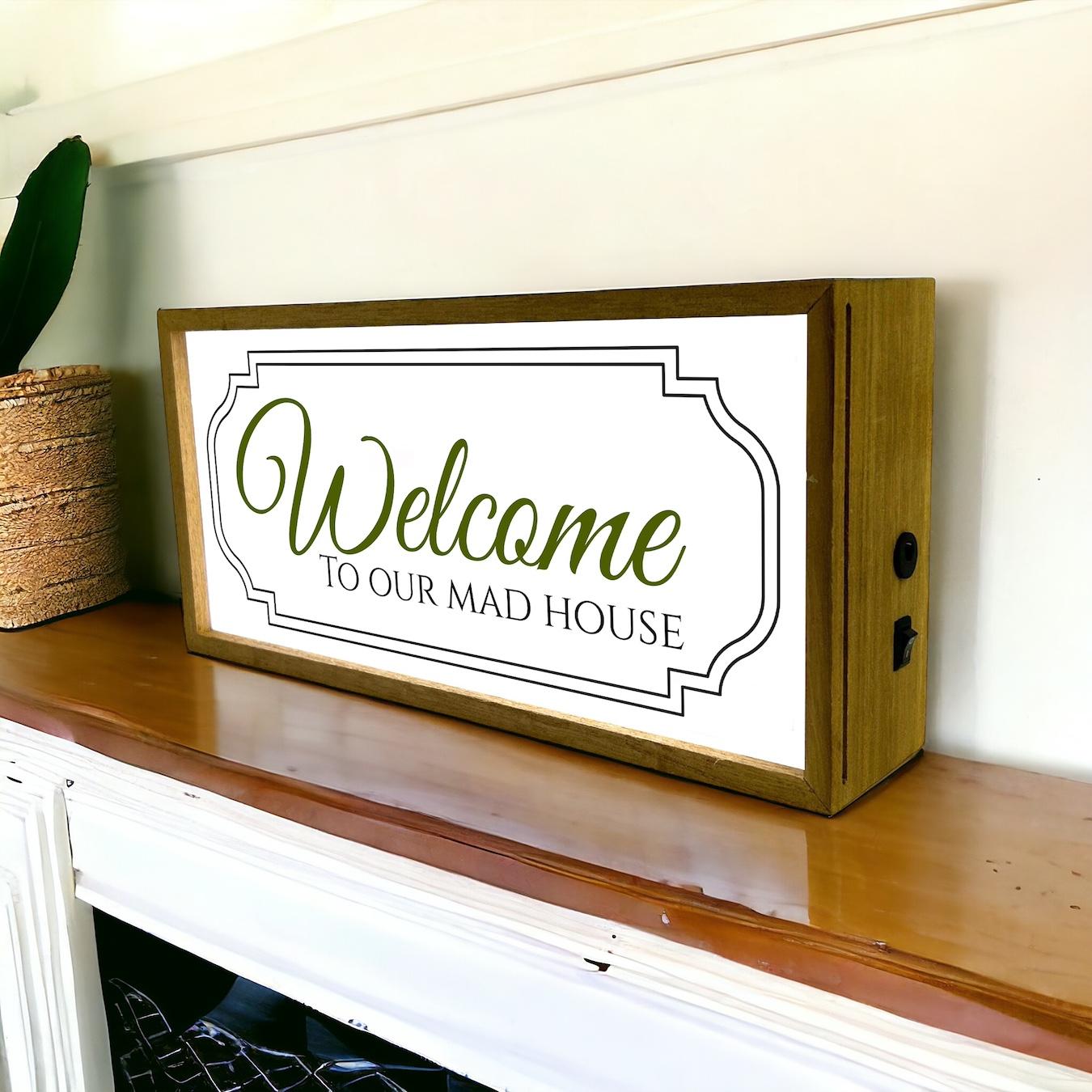 Light Box Home - Welcome To Our Mad House by Echo Three