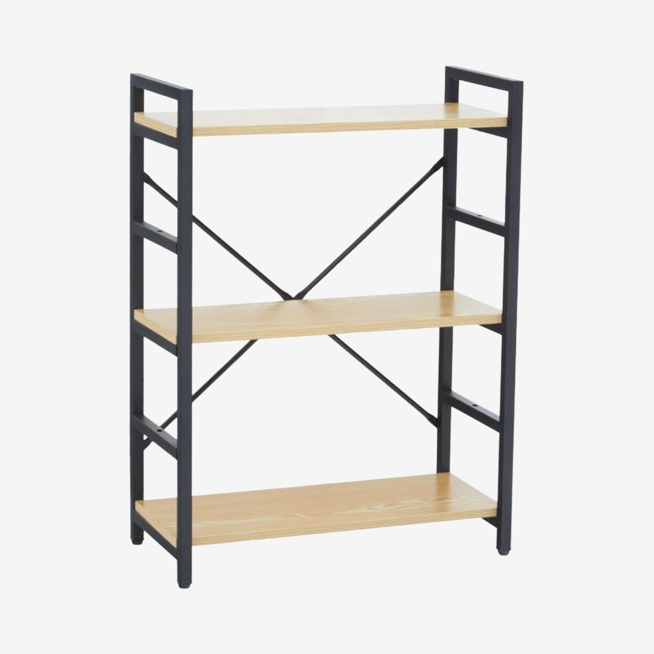 Laxton 3-Tier Shelf Unit - Light Yellow by Fifty Five South