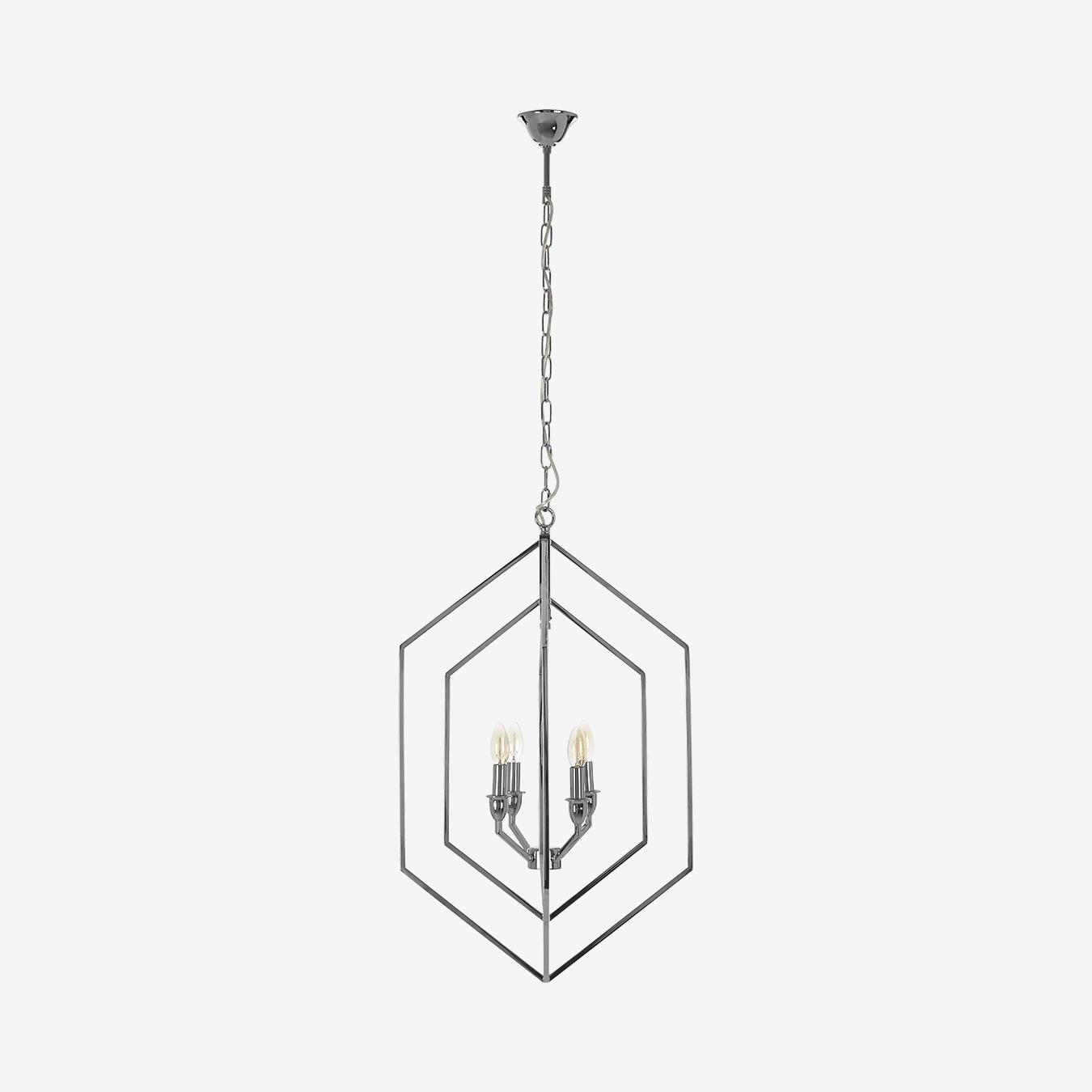 Venice Hexagon Chandelier by Fifty Five South