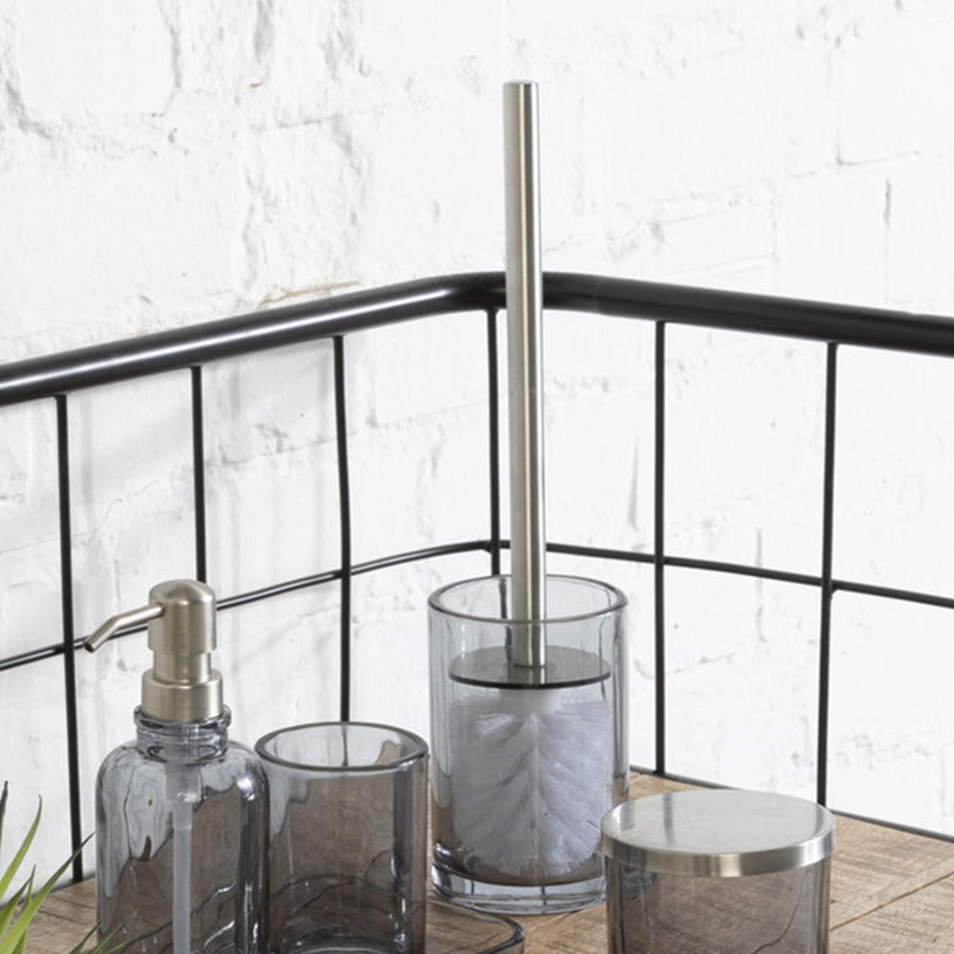 Ridley Toilet Brush - Clear by Fifty Five South