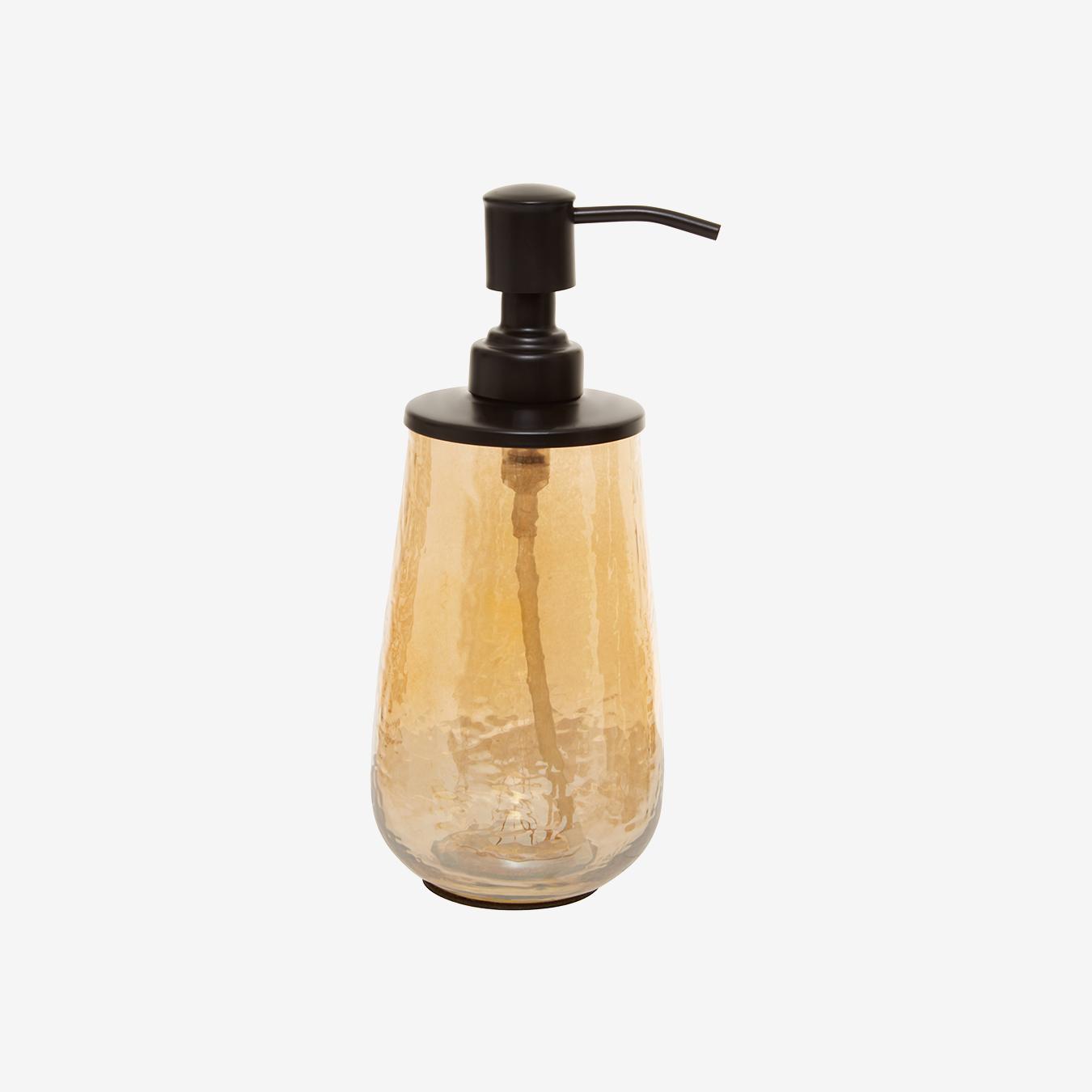Allegra Soap Dispenser - Gold / Black by Fifty Five South
