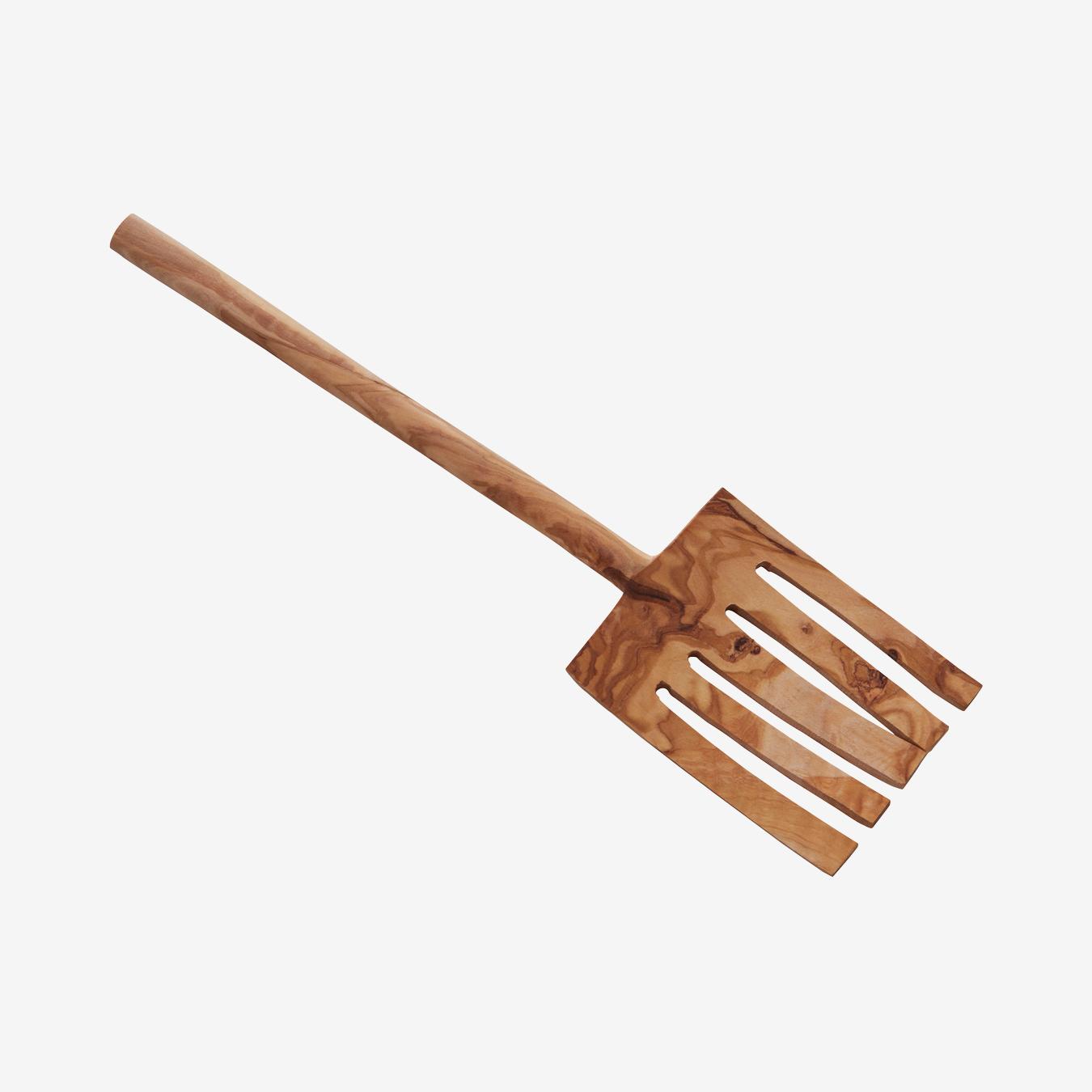 Kora Spaghetti Servers - Olive Wood by Fifty Five South