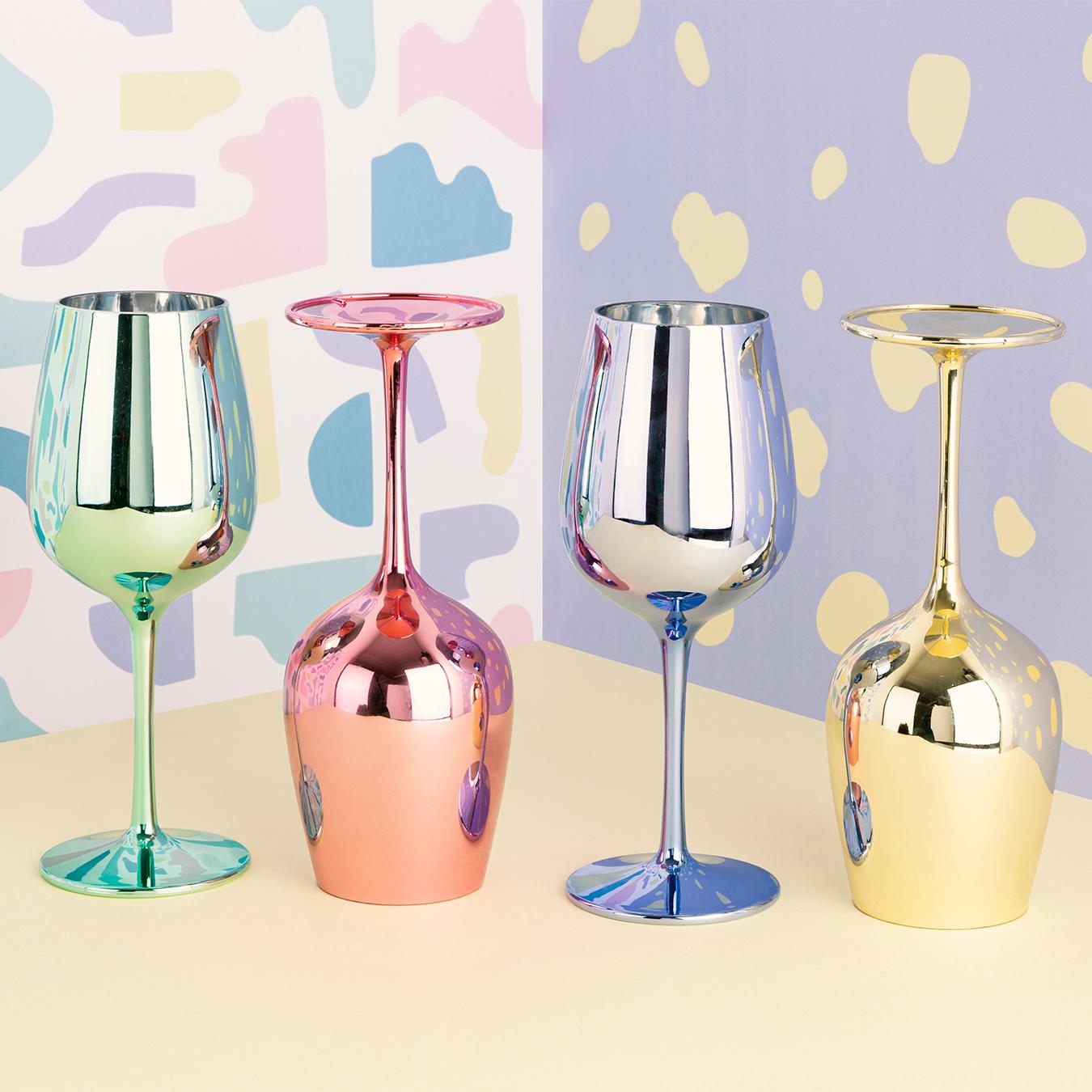 Mimo Plastic Wine Glasses - Set of 4 by Fifty Five South