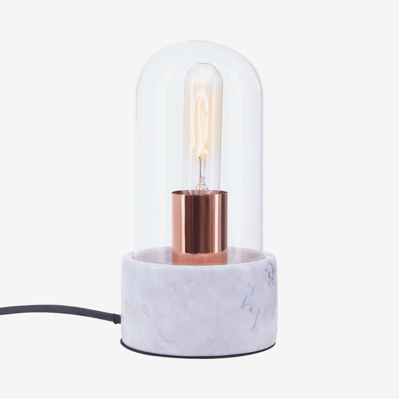 Lamonte Bell Lamp - Grey by Fifty Five South