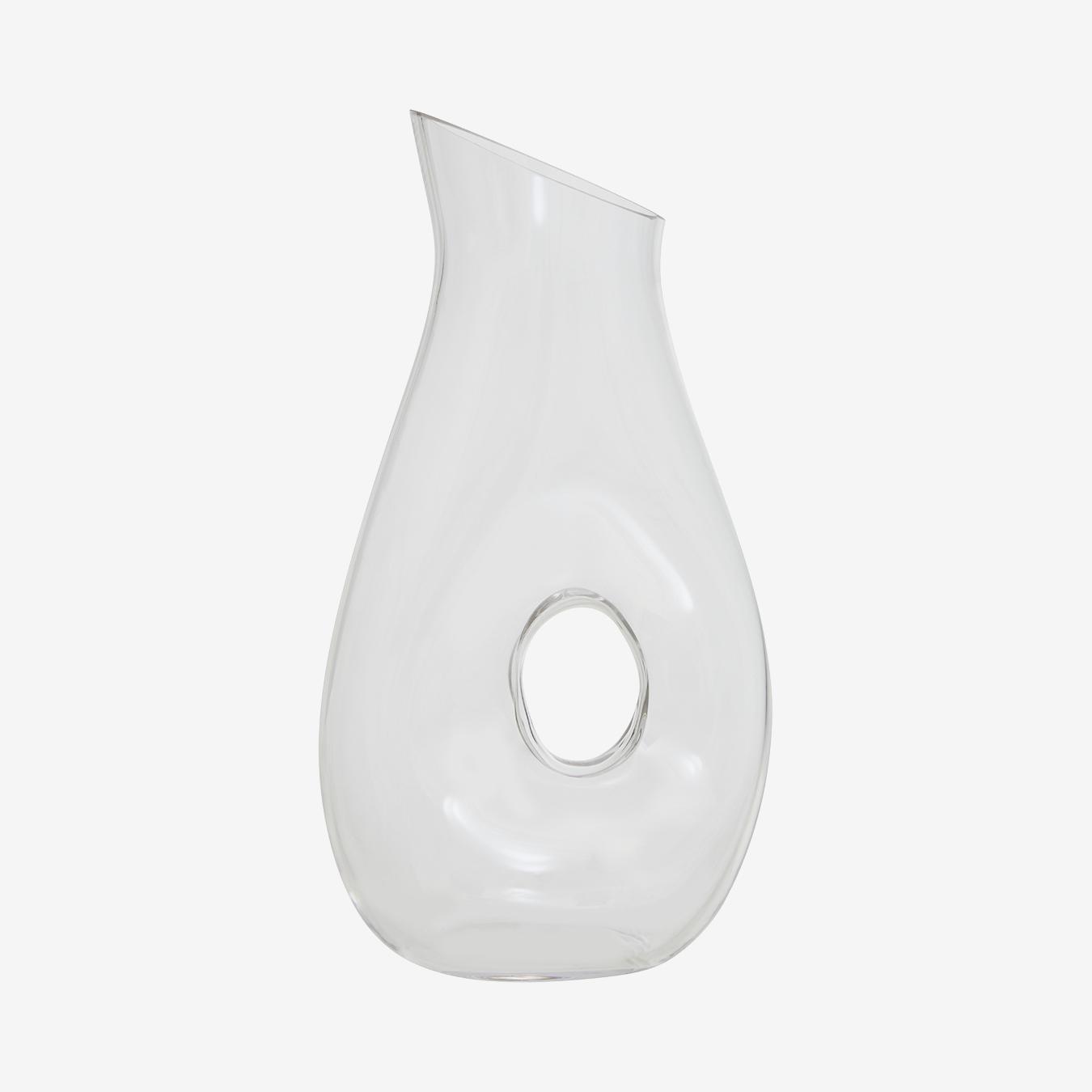 Clear Glass Decanter by Fifty Five South