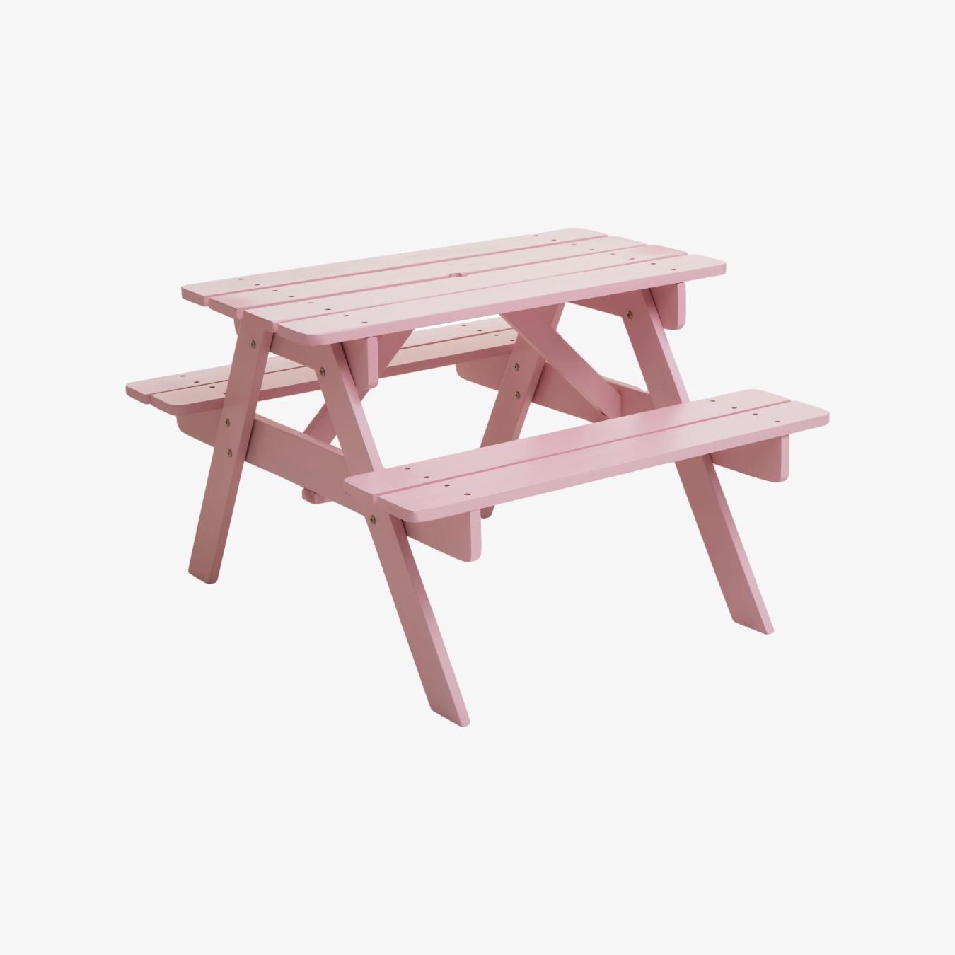 Brighton Kids Picnic Bench - Pink by Fifty Five South