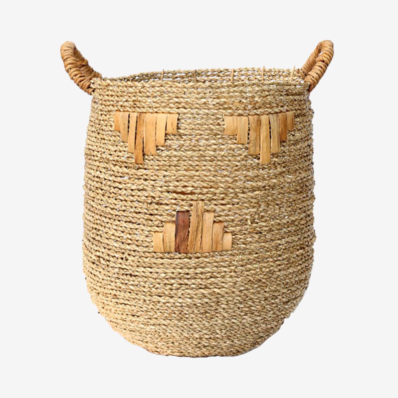Chubby Graphic Basket by Bazar Bizar