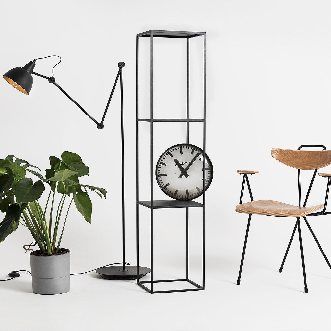 Tensio Pillar Bookstand - Black by Custom Form