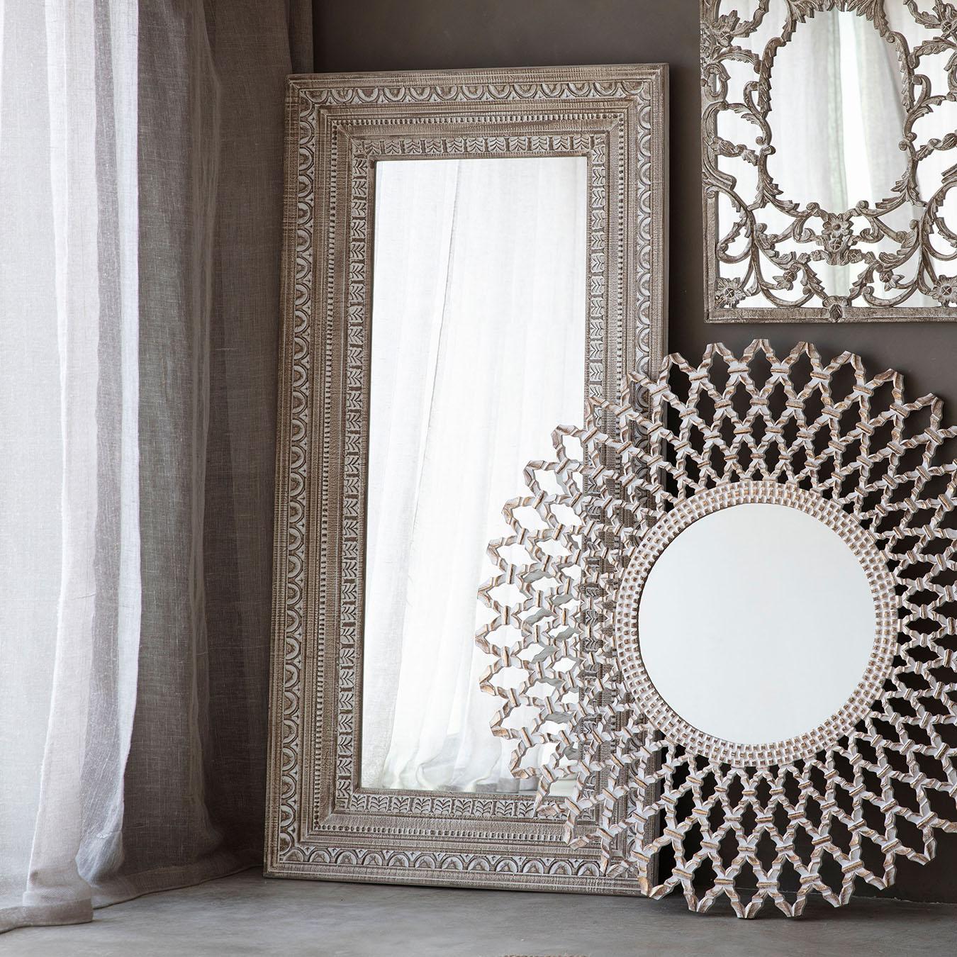 Large Leaner Mirror by E.S. Designs