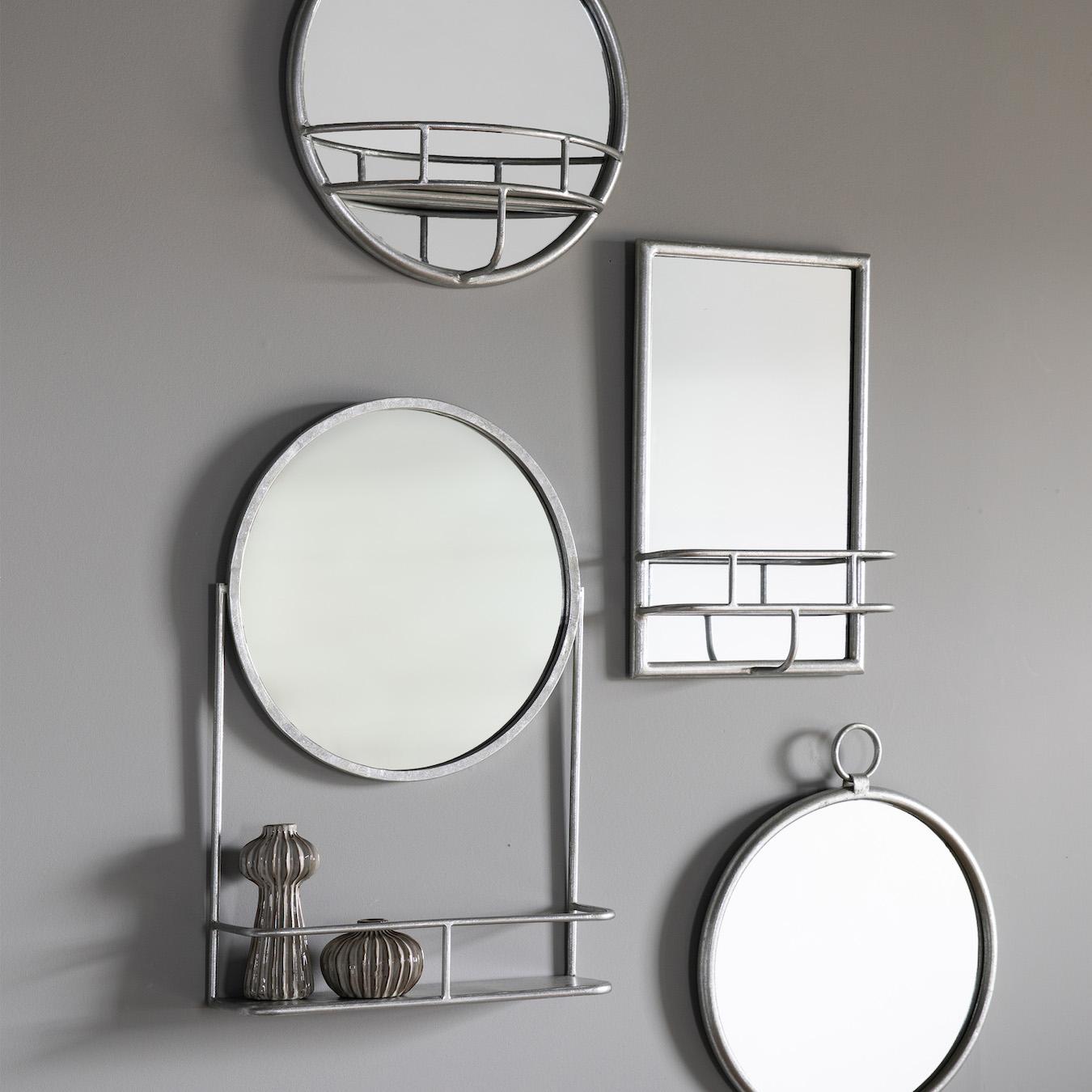 Rectangle Mirror 11 - Silver by E.S. Designs