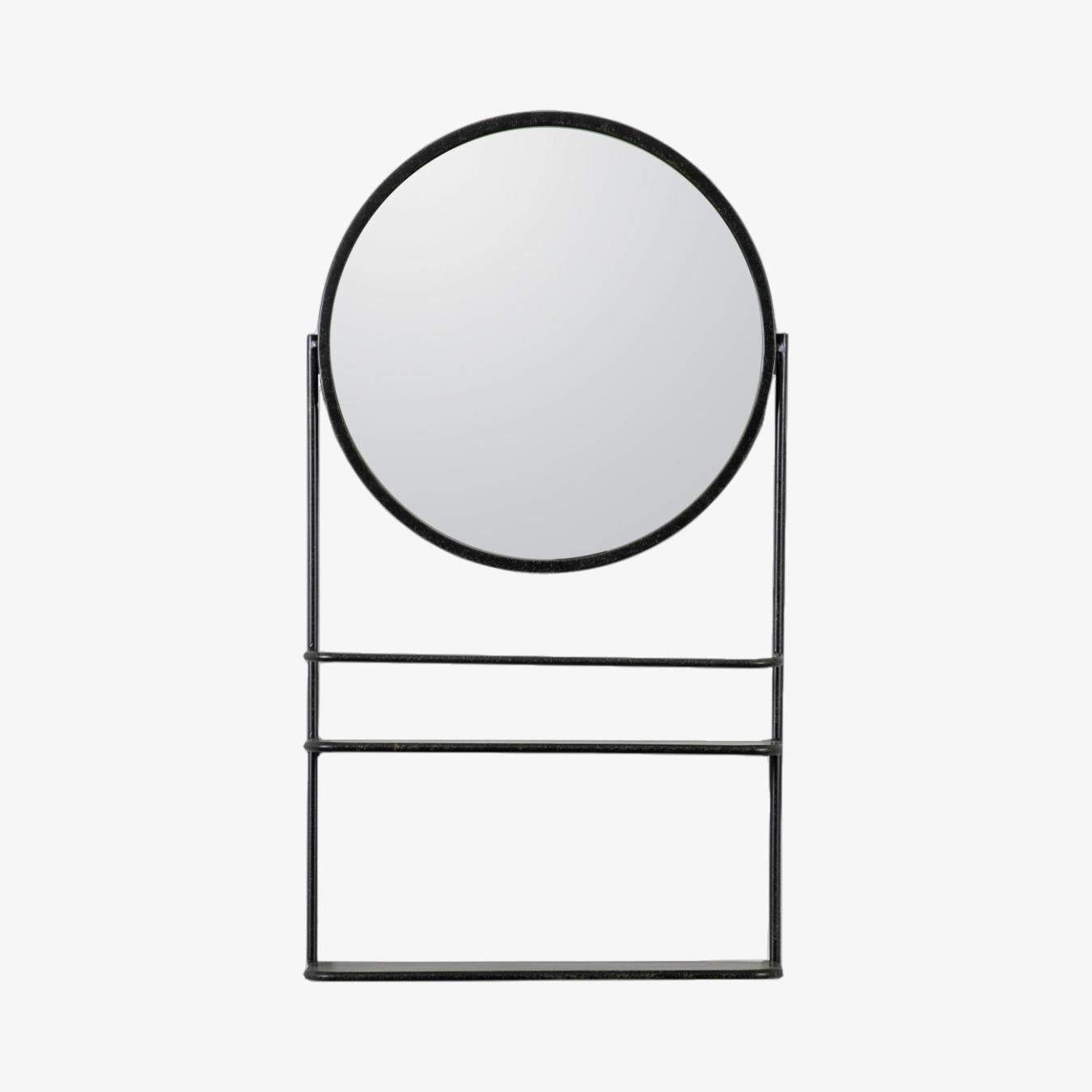 Small Mirror - Black by E.S. Designs
