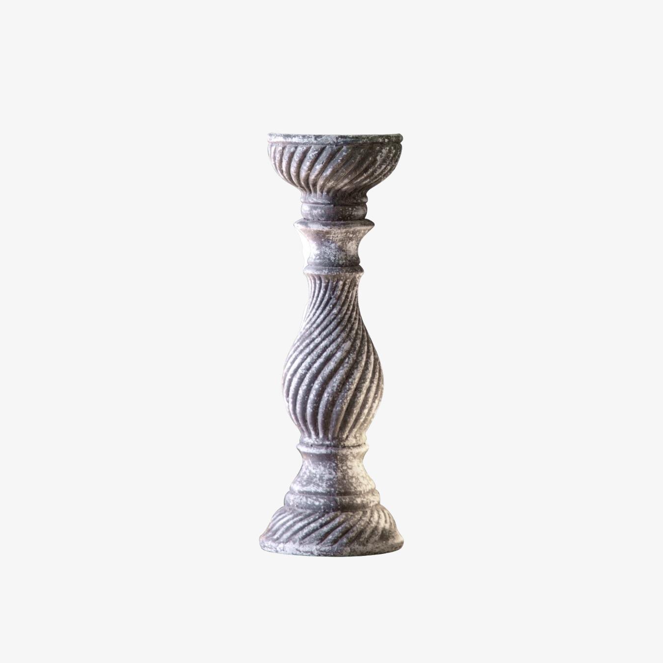 Traditional Candlestick - Grey by E.S. Designs
