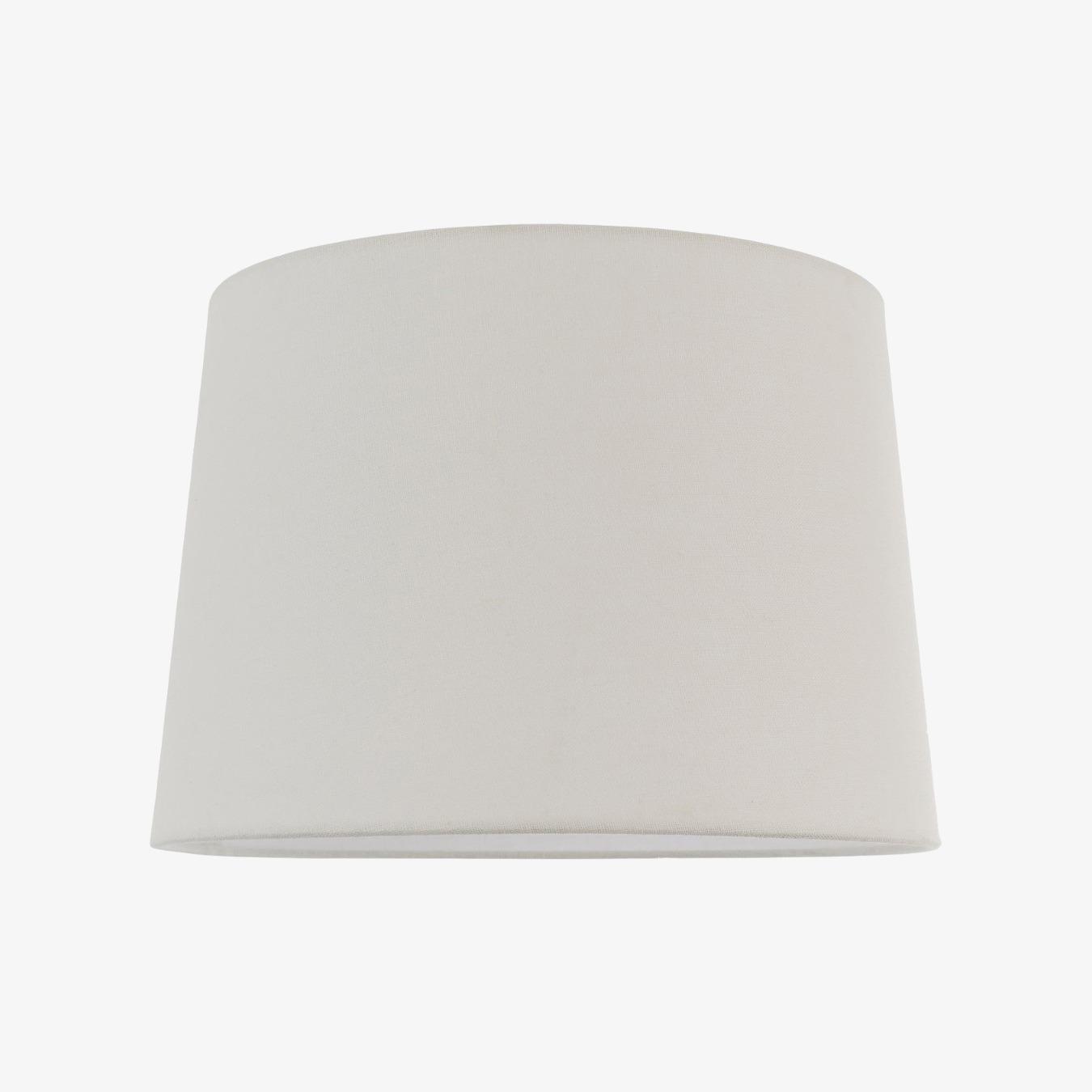 Linen Shade Vintage - White by E.S. Designs