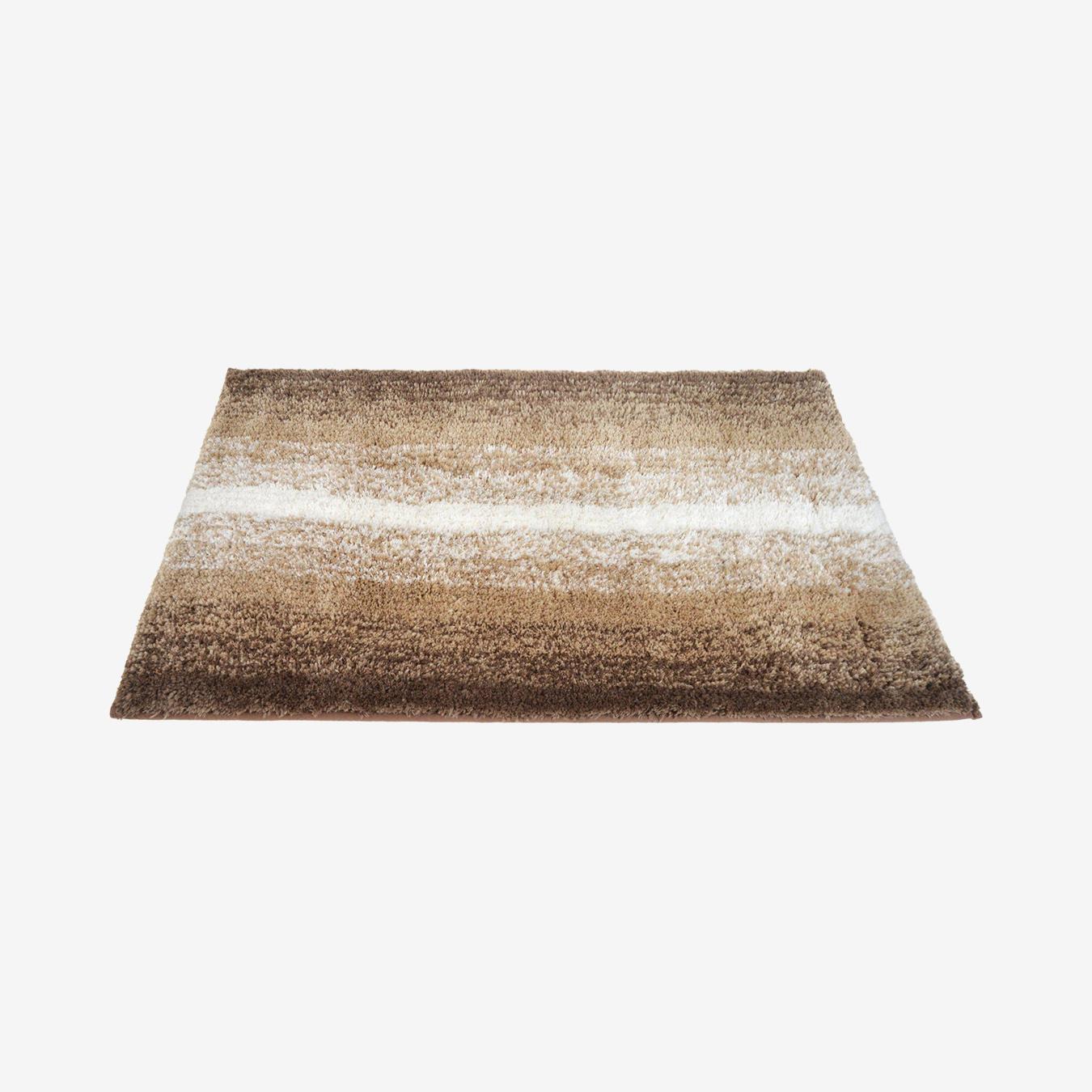 Kempton Ombre Bath Mat - Natural by Allure Bath Fashions