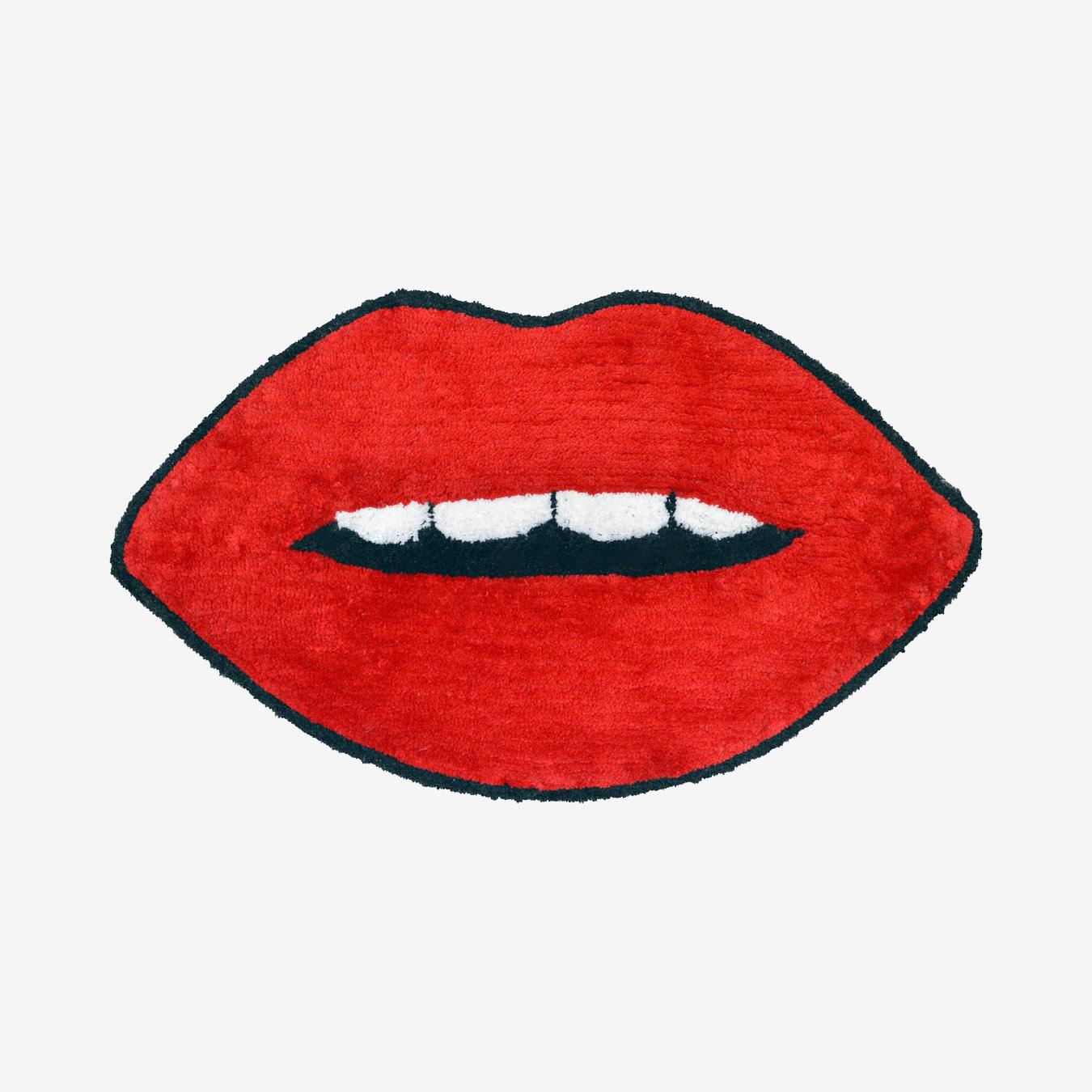 Lips Shaped Bath Mat by Allure Bath Fashions