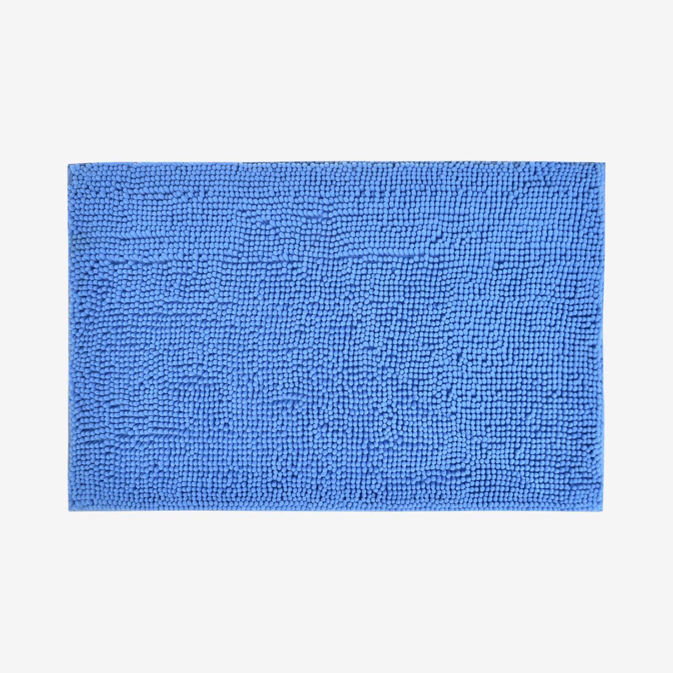 Supersoft Chenille Bobble Bath Mat - Turquoise by Allure Bath Fashions