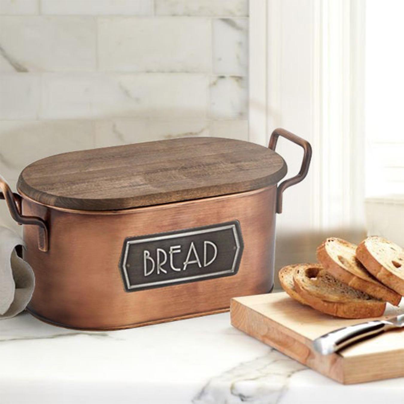 Bread Bin - Copper by Rozi UK