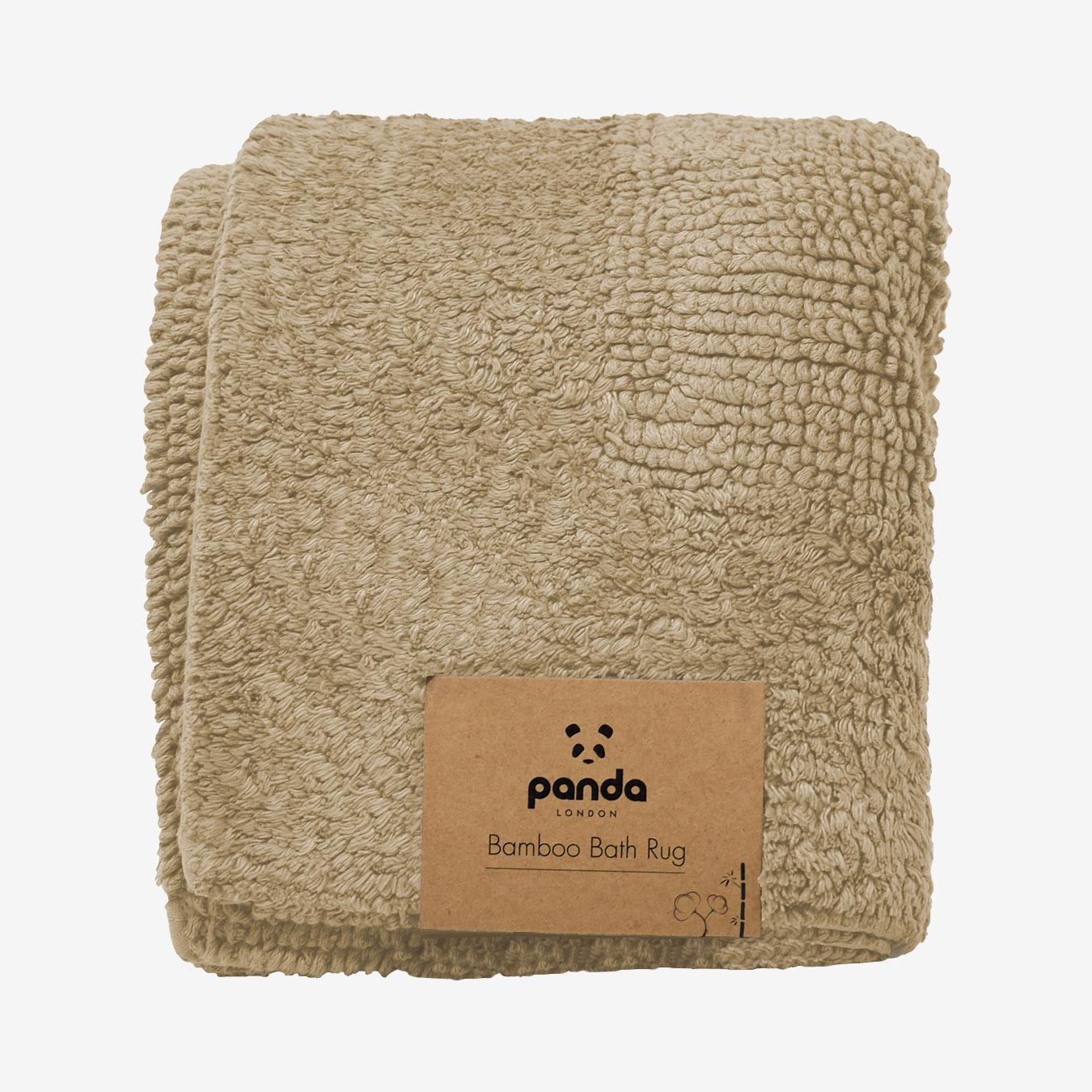 Bath Rug - Sand - Bamboo by Panda London