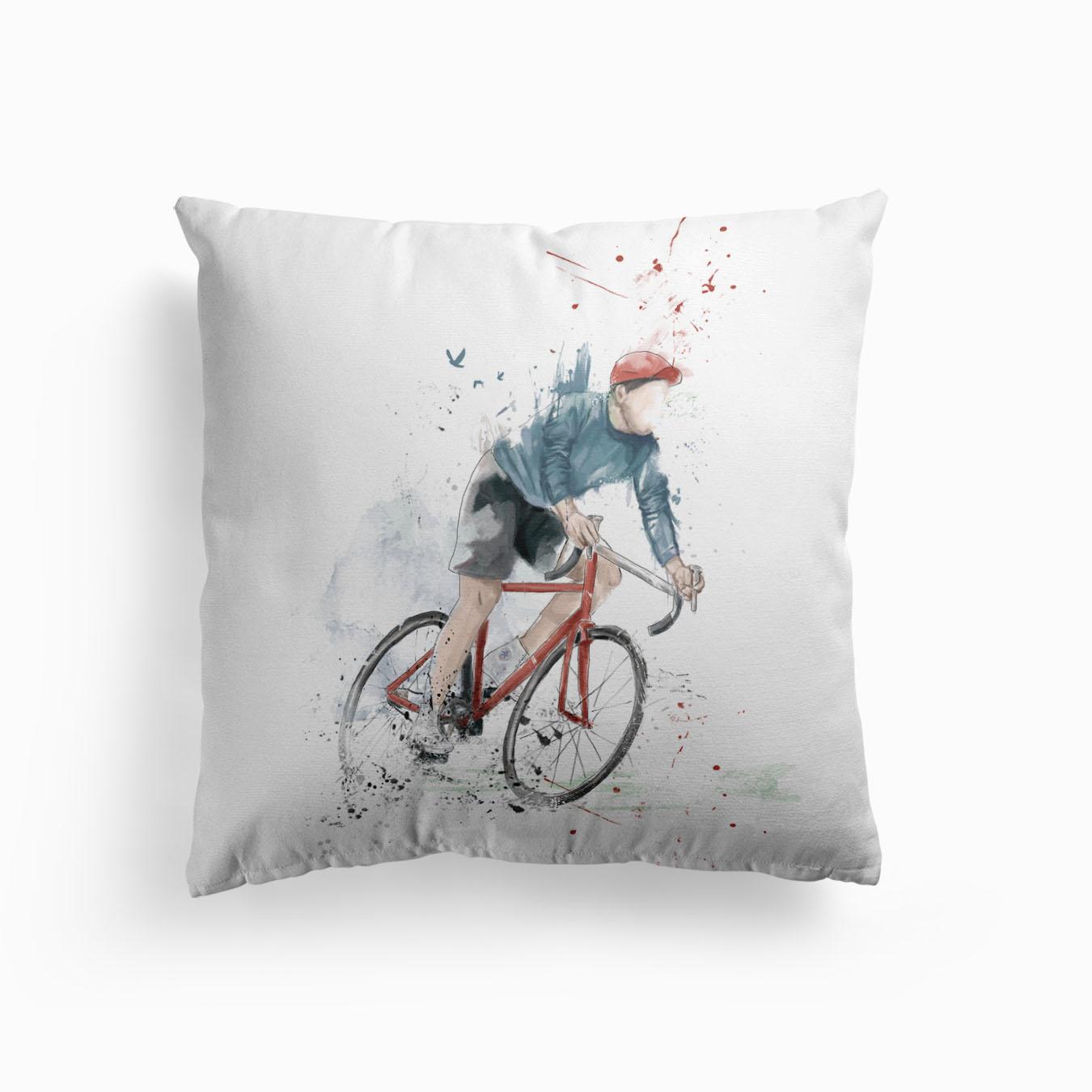 I Want To Ride My Bicycle Coussin