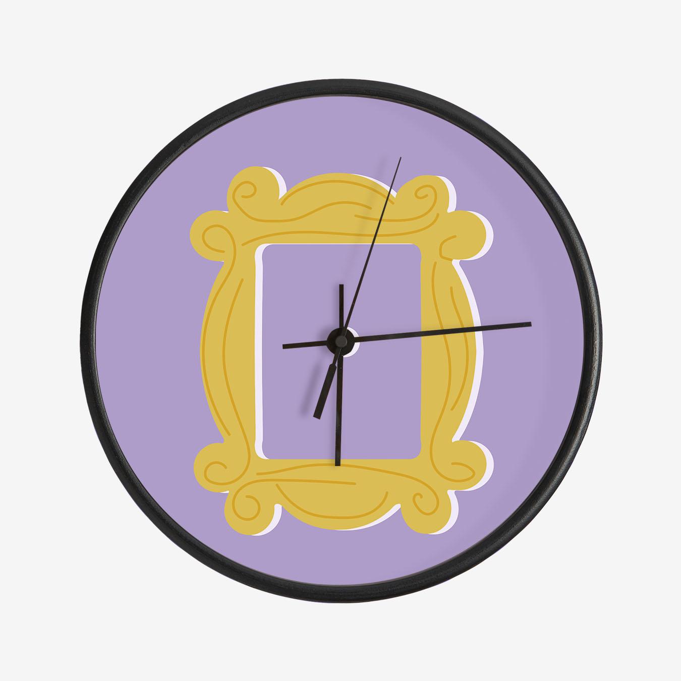 Friends Picture Frame Door Clock by Mambo