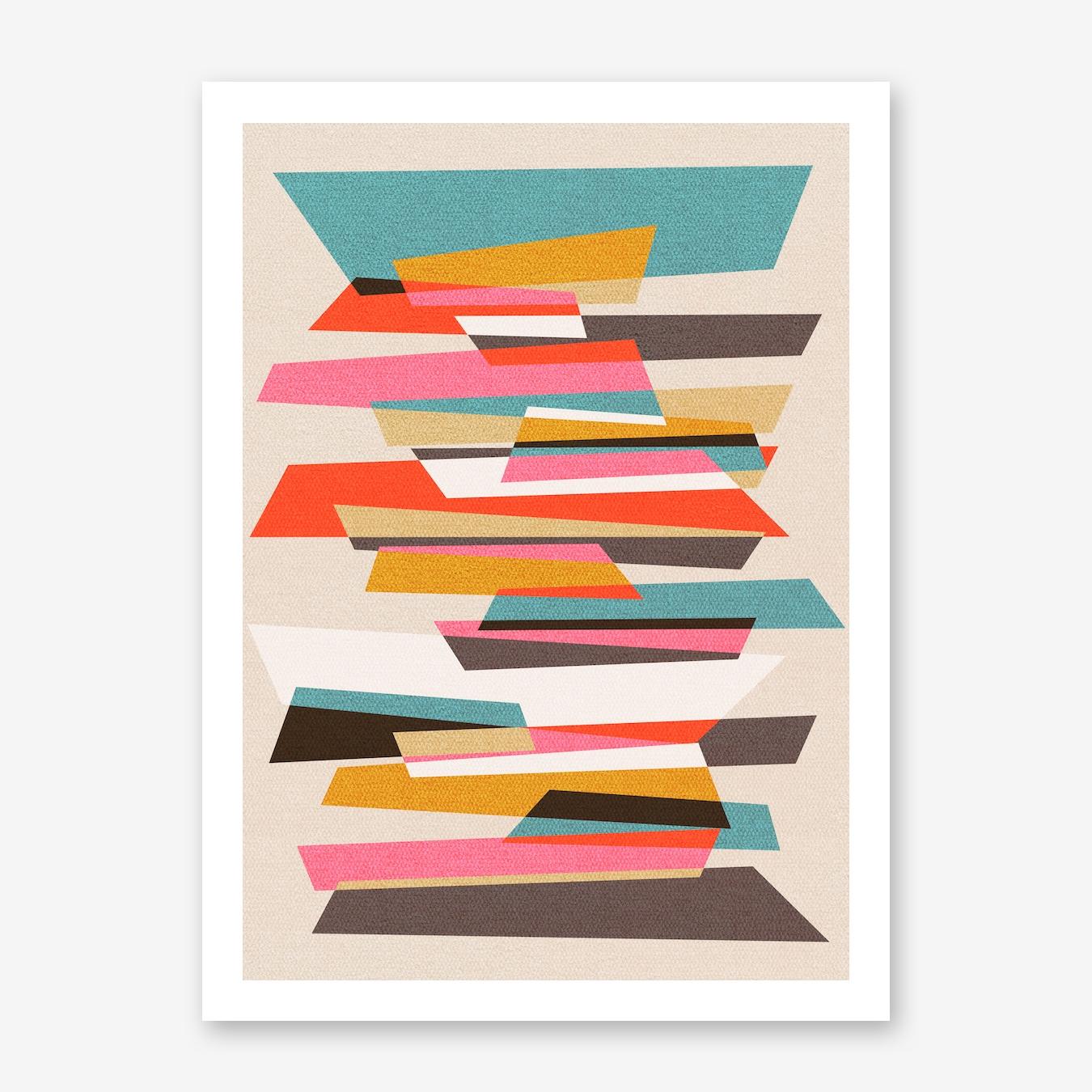 Fragments VII Art Print by Susana Paz