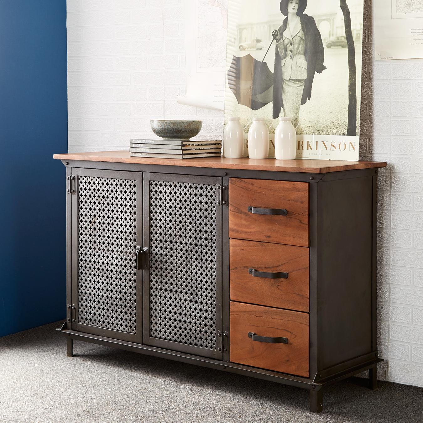 EVOKE 3 Drawer Sideboard by Indian Hub