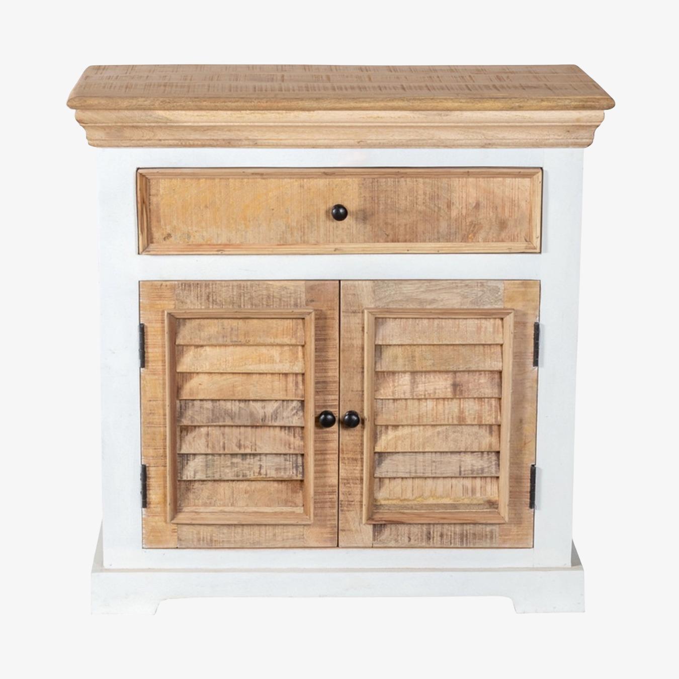 Bocelli Wood Sideboard - 1 Drawer & 2 Doors by Indian Hub