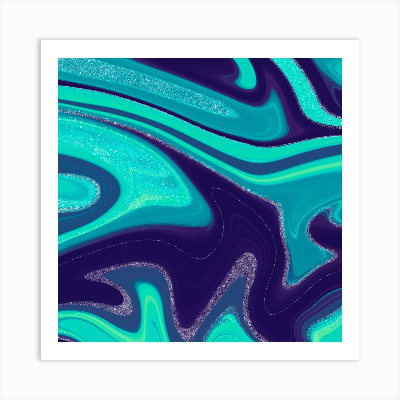 Abstract Painting 9 Art Print by Tārā Design Studio