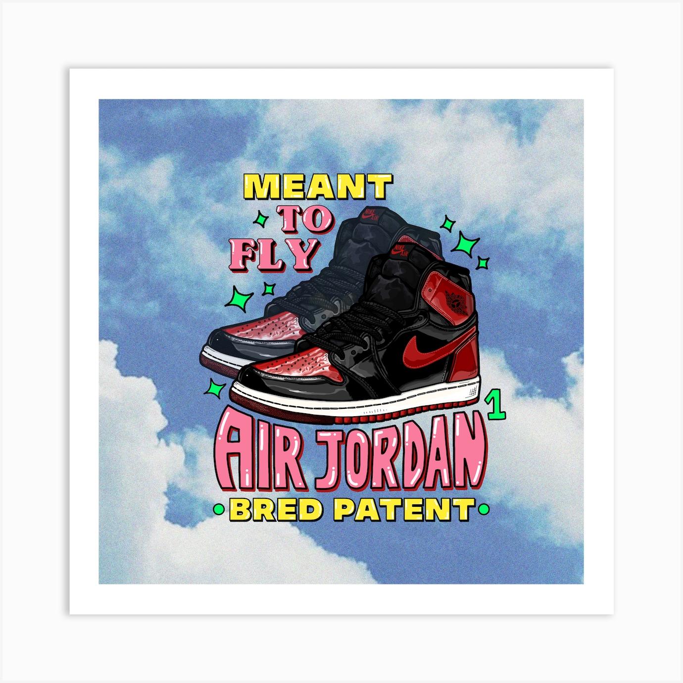 Nike Air Jordan 1 Art Print by Elliot Floyd