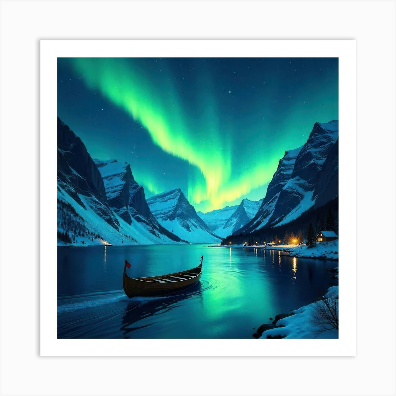 Aurora Borealis 36 Art Print by AnikArts - Fy