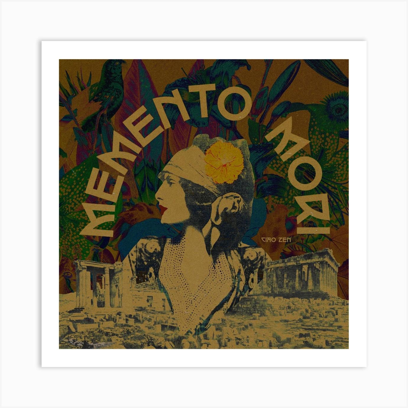 Memento Mori Art Print by Ciao Zen