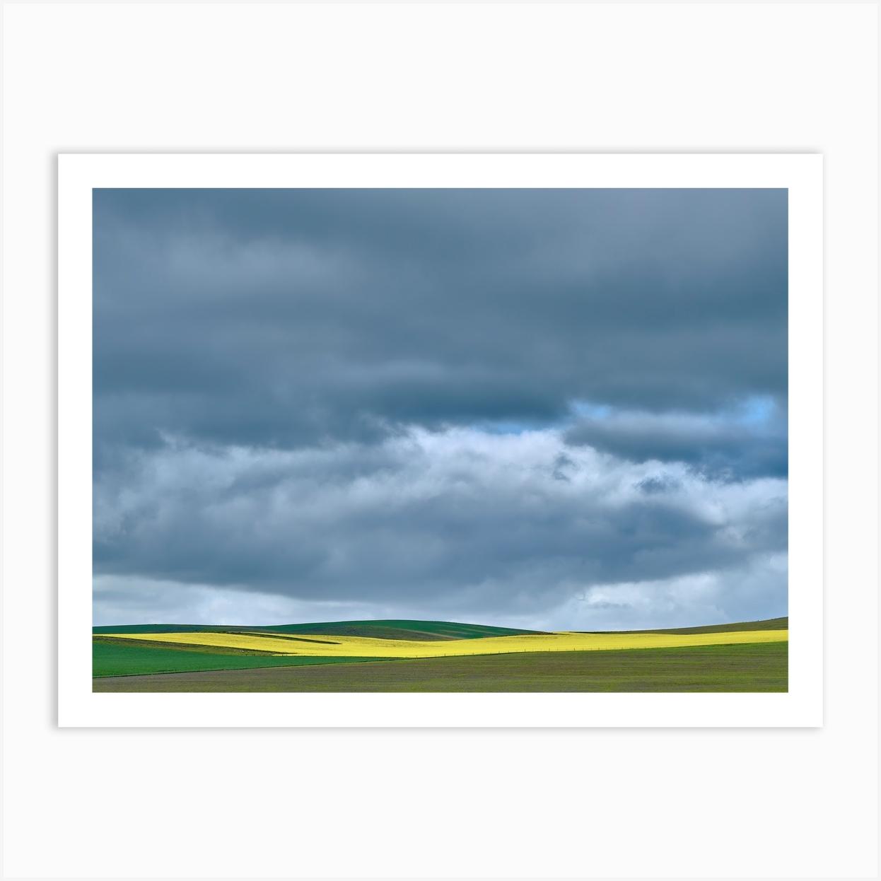 Green Carpet Art Print by Dimitrios Paterakis