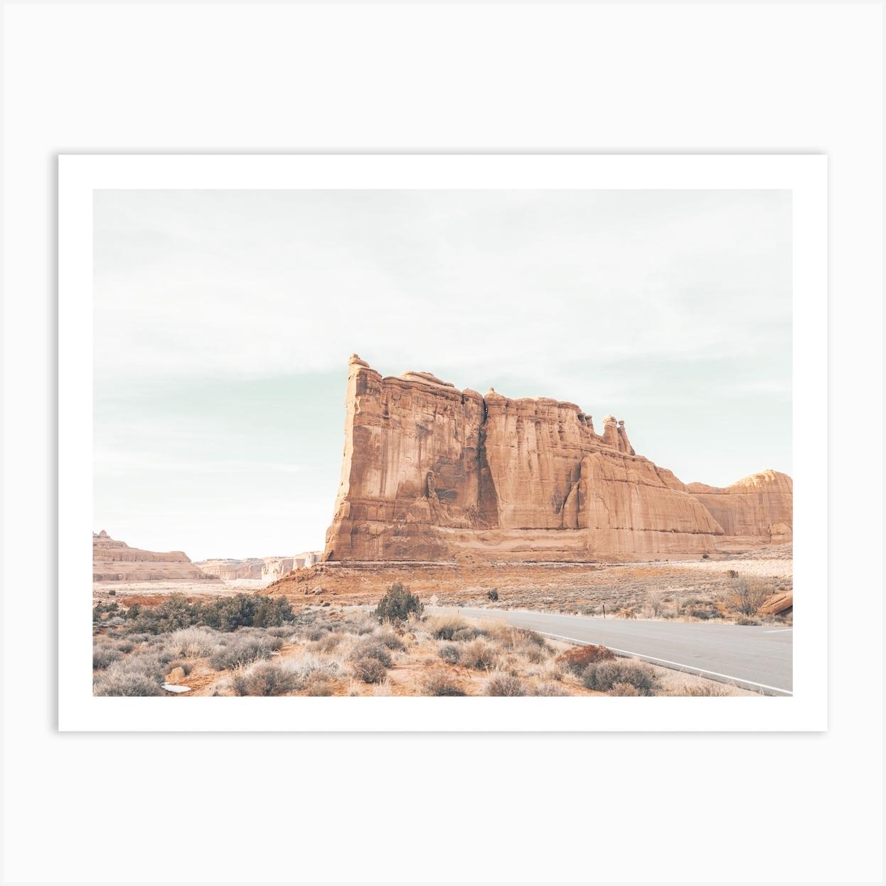 Utah Mesa Art Print by Indio Page