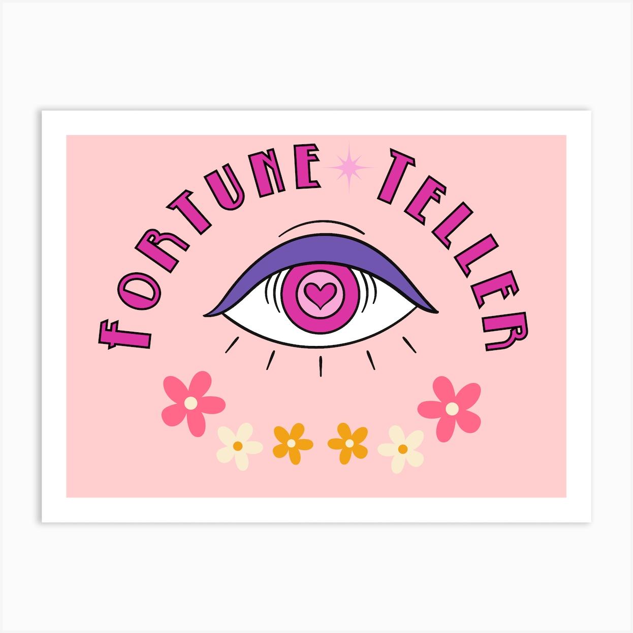 Fortune Teller Art Print by Northern Home Designs