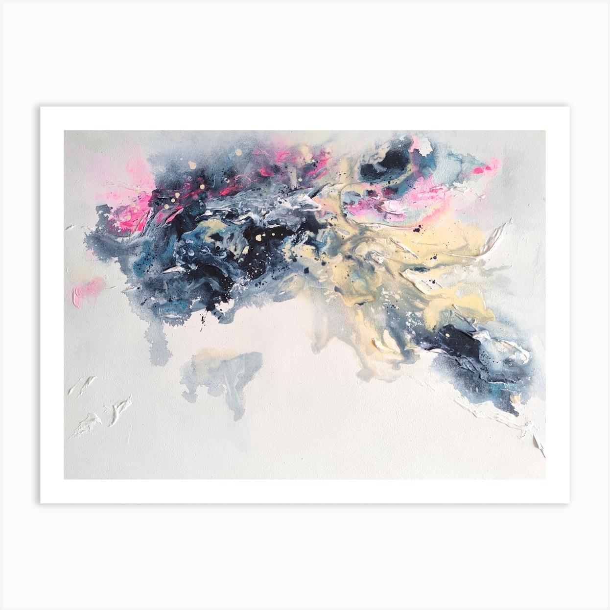 Dance of passion 1 Art Print by Marina Okulova