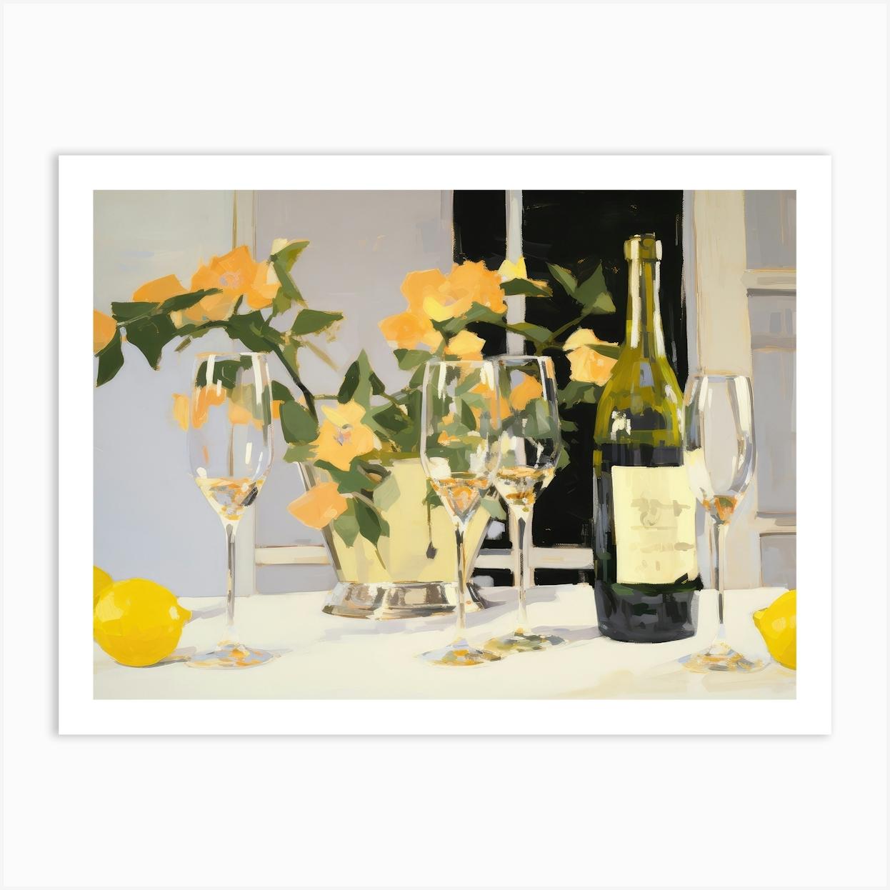 Party Table Art Print by Banevici