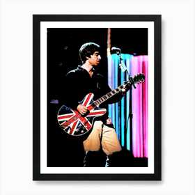 rockstar Noel Gallagher oasis music band 12 Art Print by